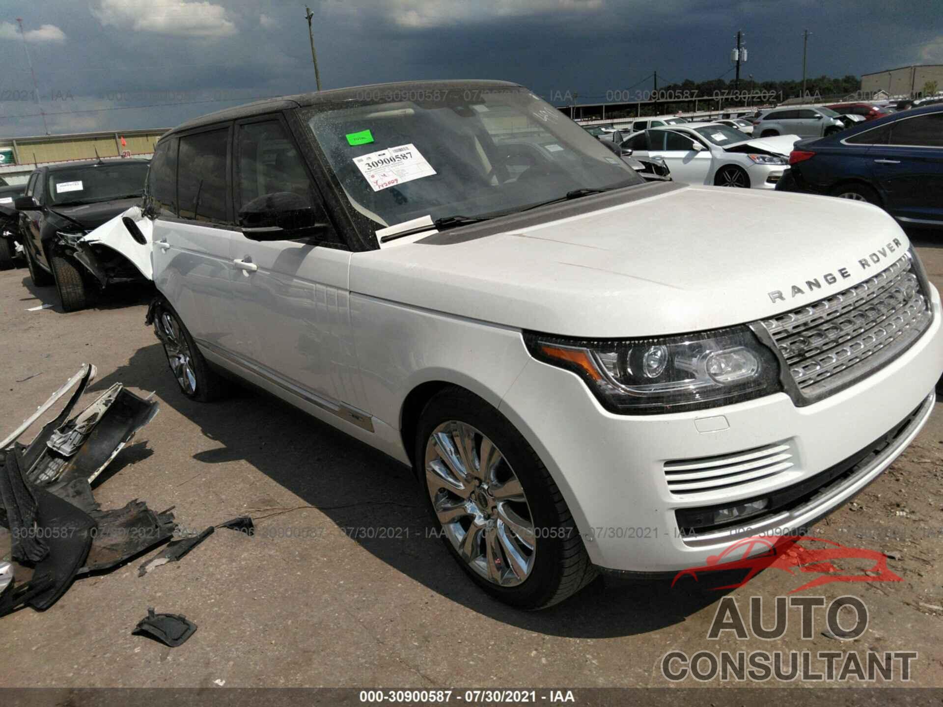 LAND ROVER RANGE ROVER 2016 - SALGS3EF2GA275468