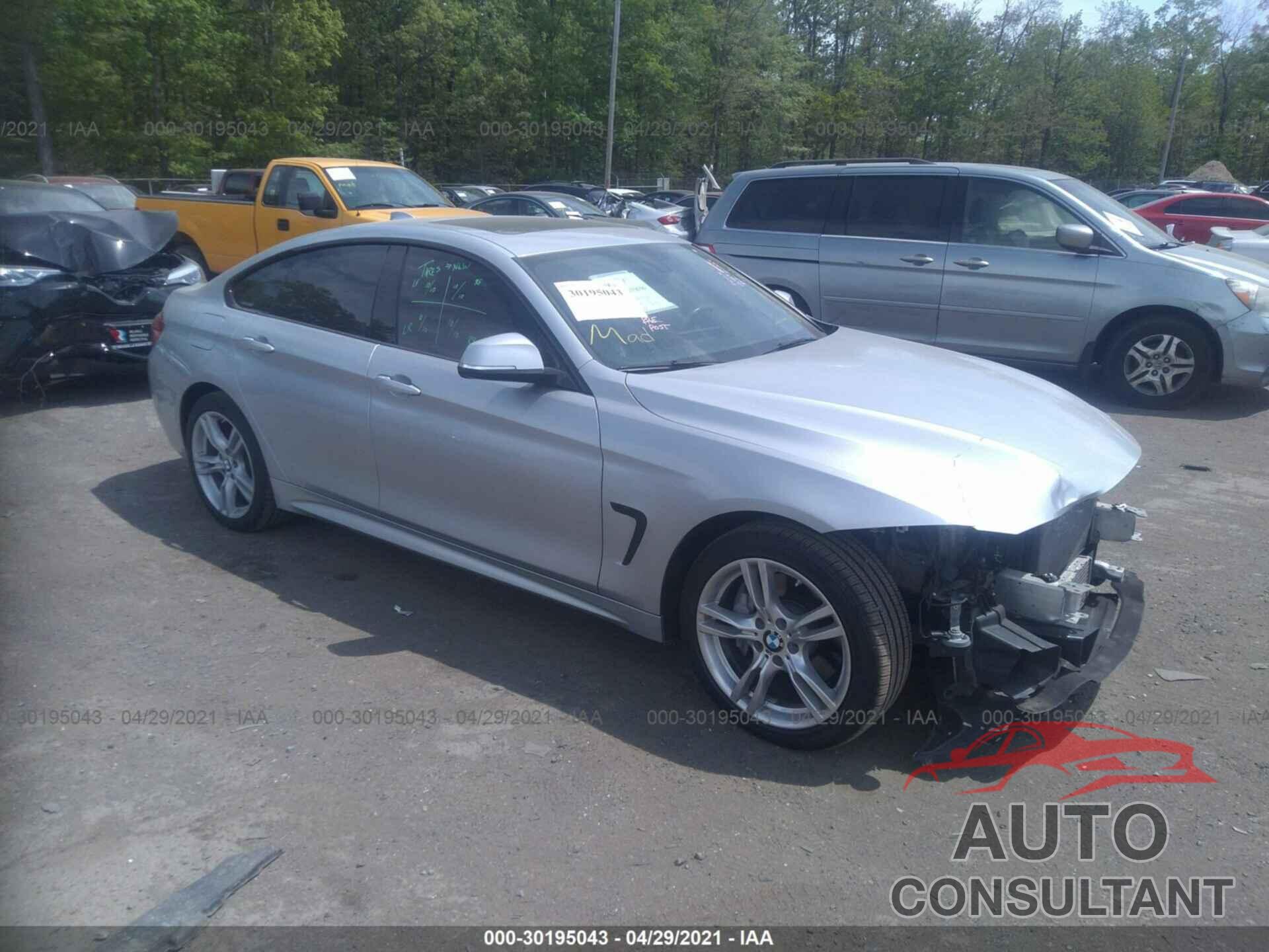 BMW 4 SERIES 2016 - WBA4B3C53GG528036