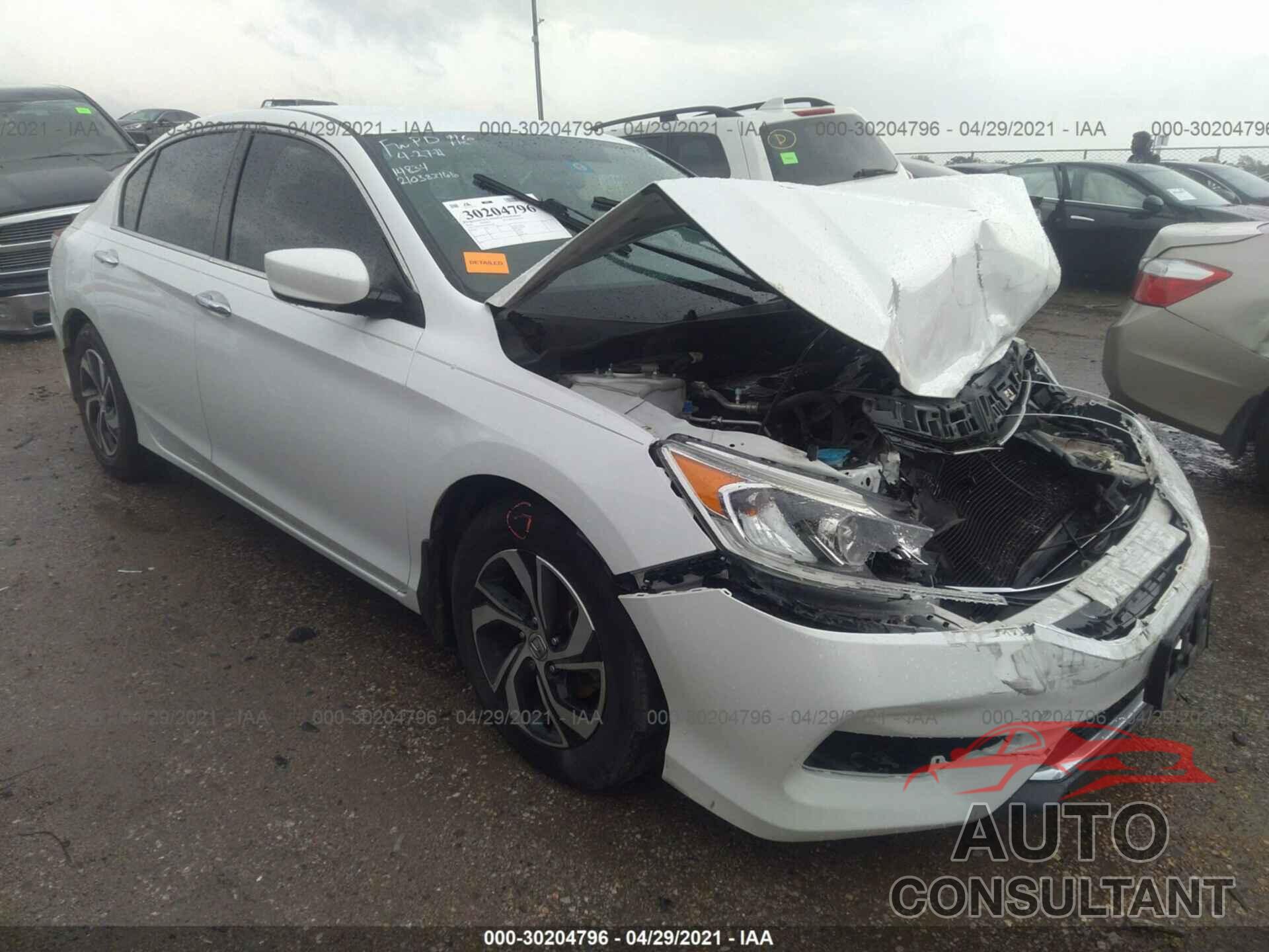 HONDA ACCORD SEDAN 2016 - 1HGCR2F38GA055642