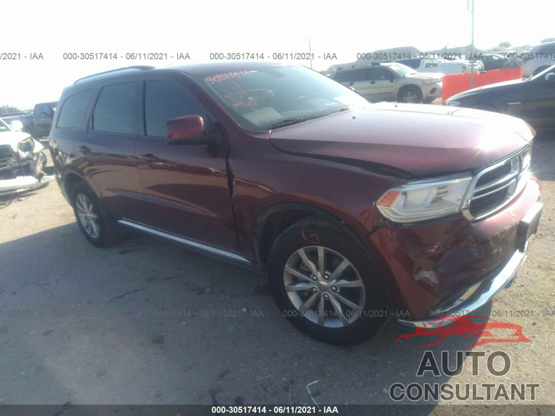 DODGE DURANGO 2017 - 1C4RDHAG0HC790898
