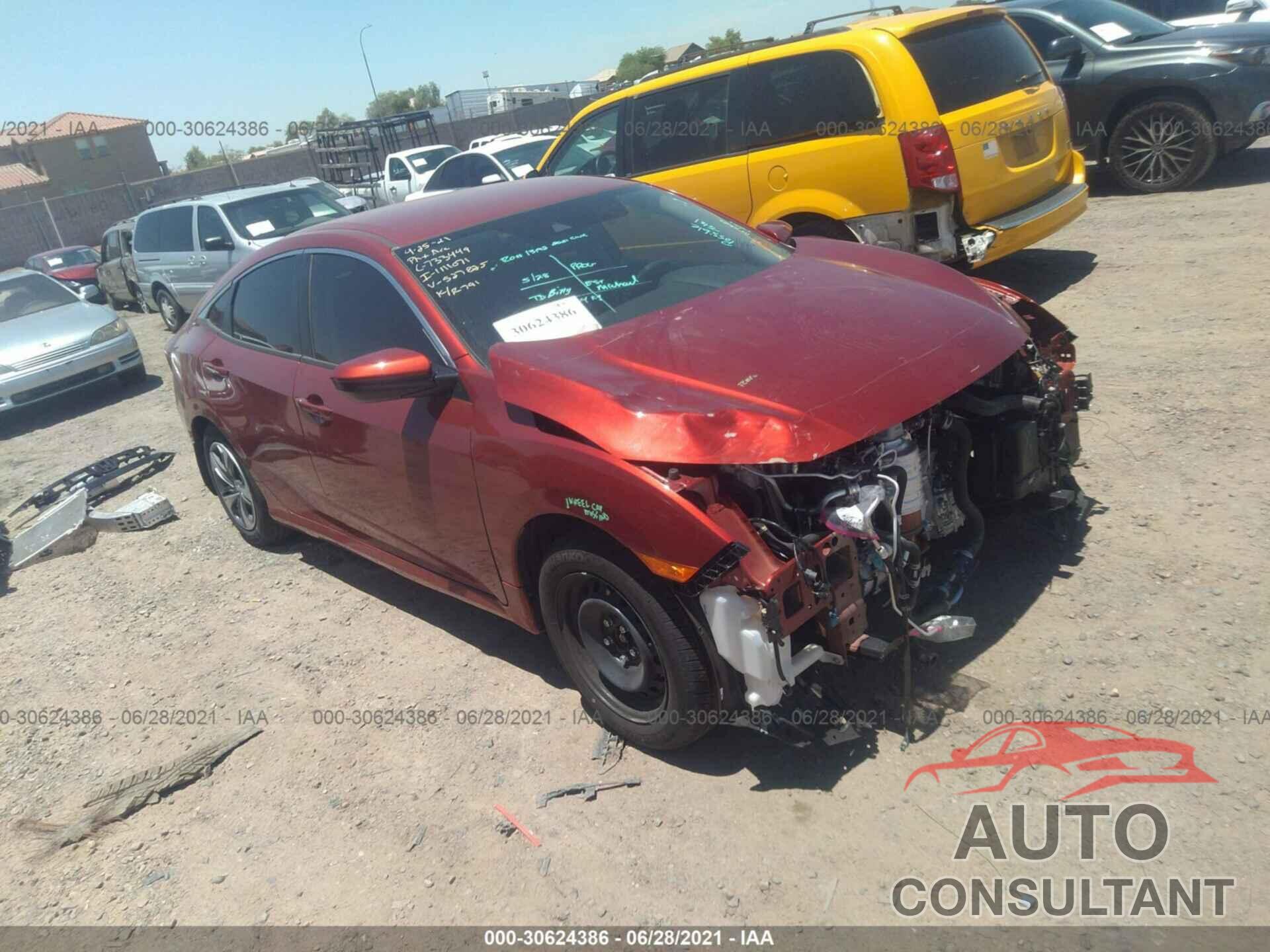 HONDA CIVIC SEDAN 2021 - 2HGFC2F62MH527825