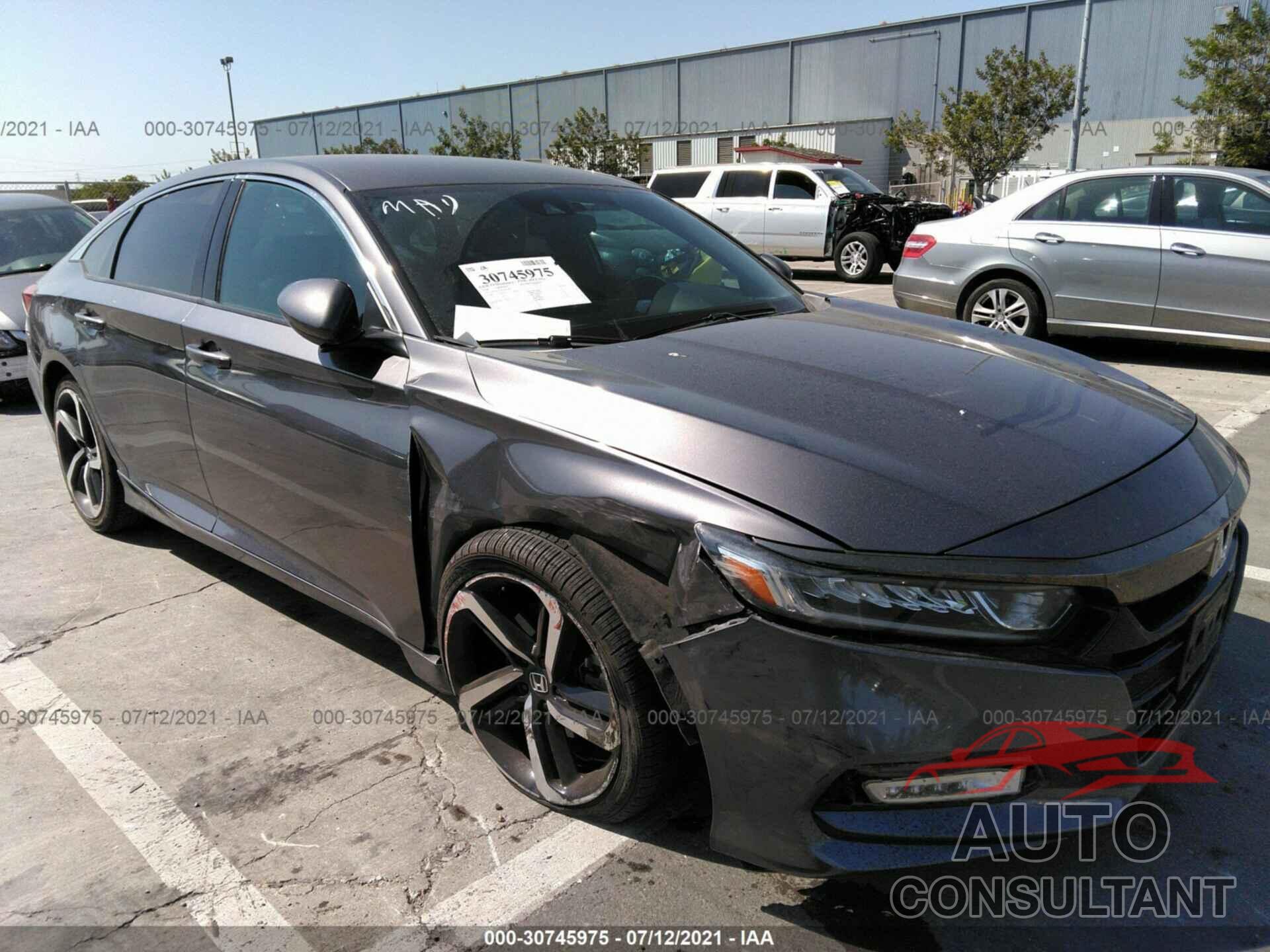 HONDA ACCORD SEDAN 2018 - 1HGCV1F39JA263588