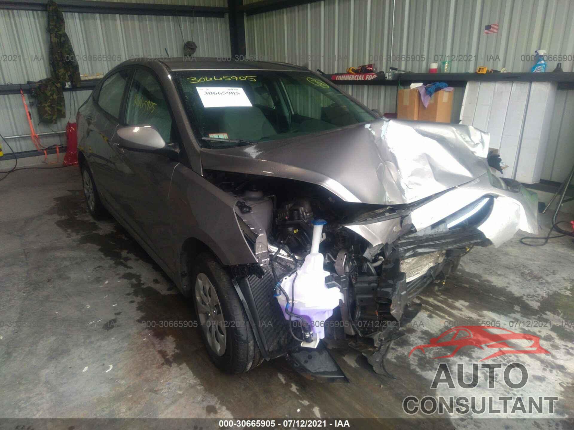 HYUNDAI ACCENT 2017 - KMHCT4AE0HU388496