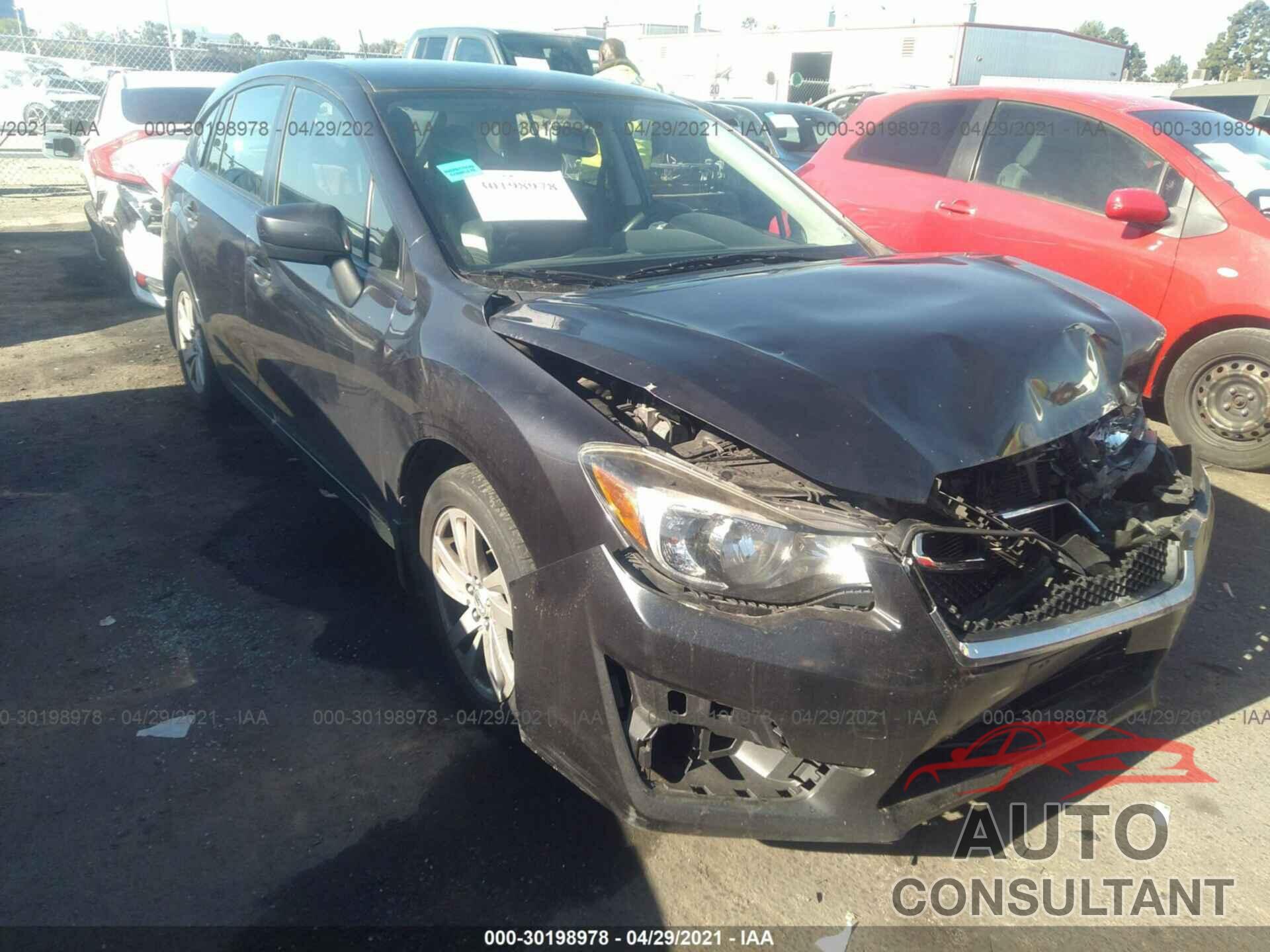 SUBARU IMPREZA WAGON 2016 - JF1GPAB67G8211666