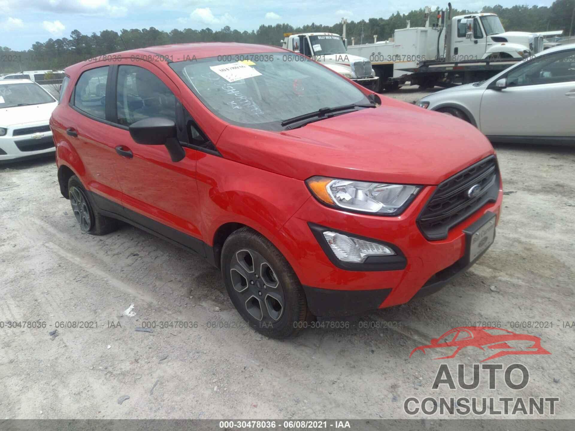 FORD ECOSPORT 2018 - MAJ3P1REXJC203156