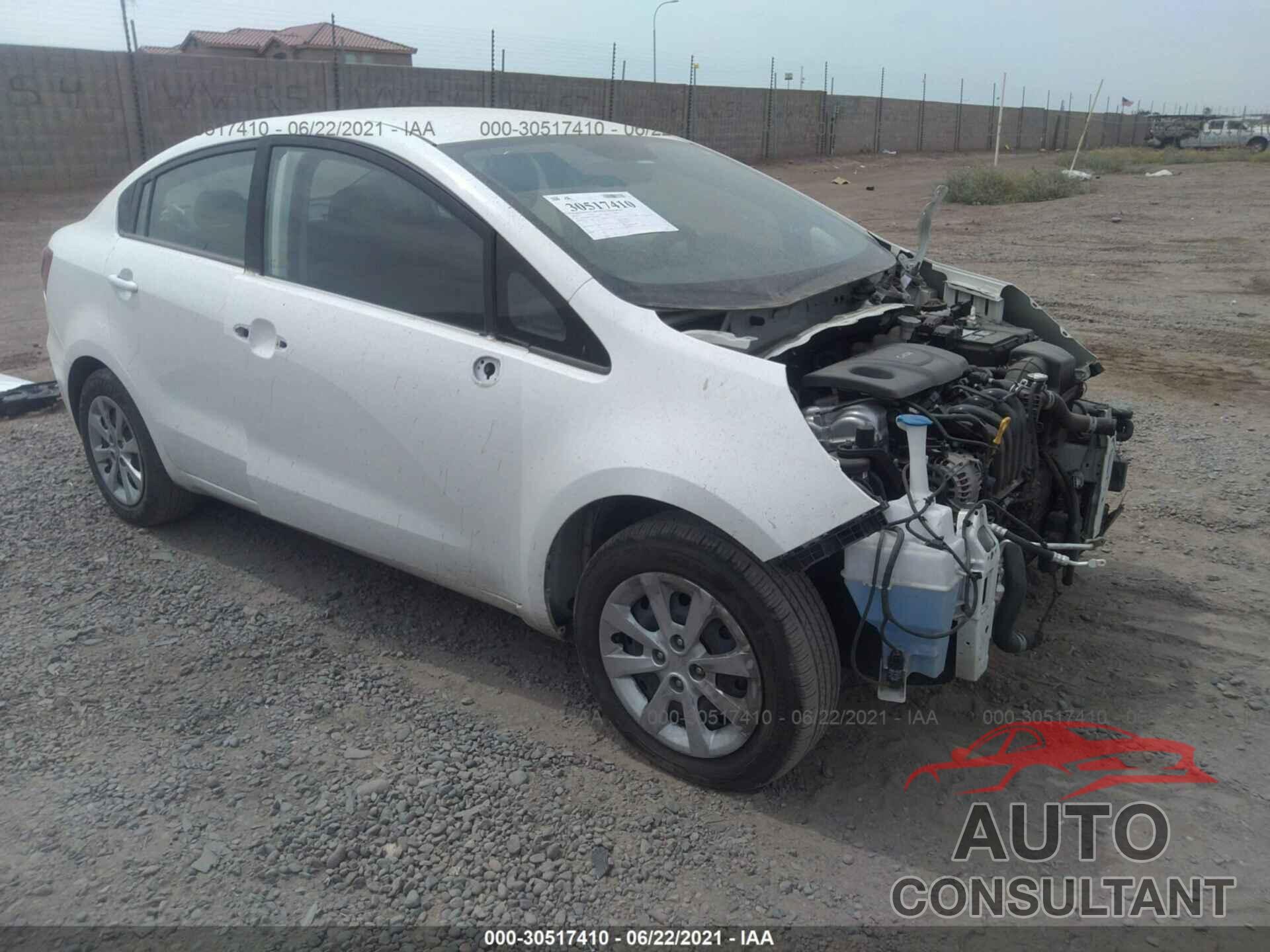 KIA RIO 2017 - KNADM4A37H6016076
