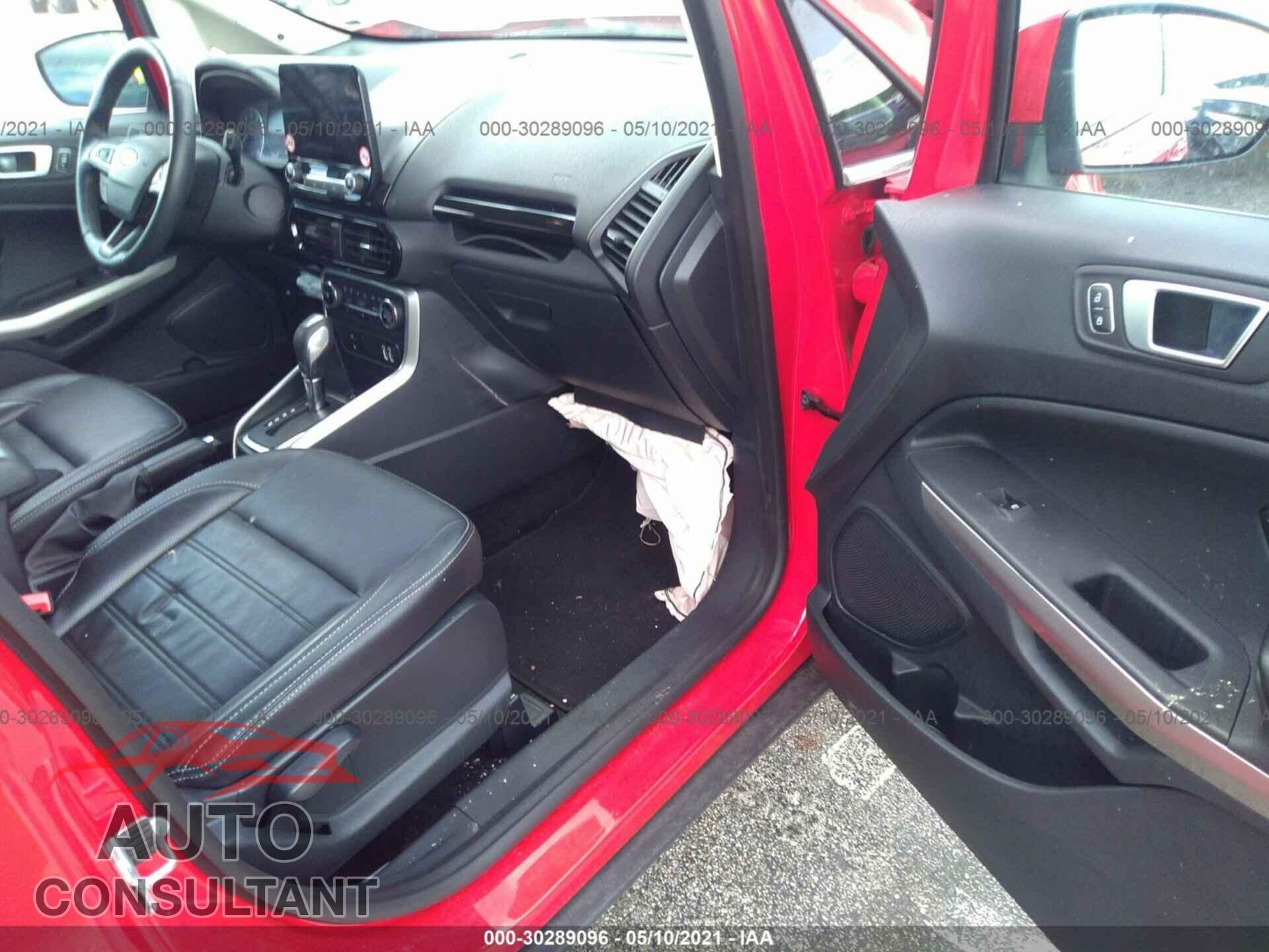 FORD ECOSPORT 2020 - MAJ6S3KL7LC349792