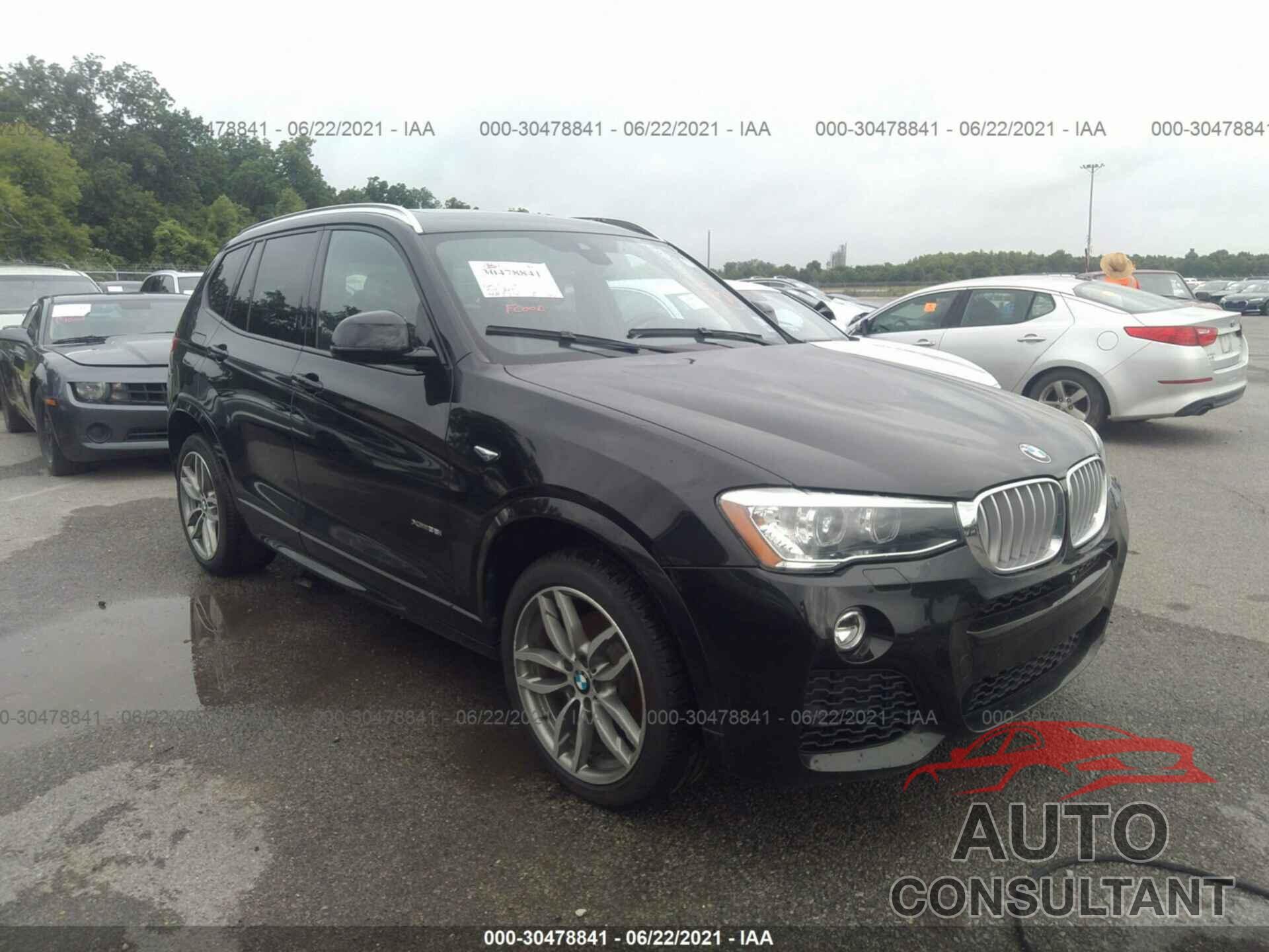 BMW X3 2017 - 5UXWX7C32H0U44527