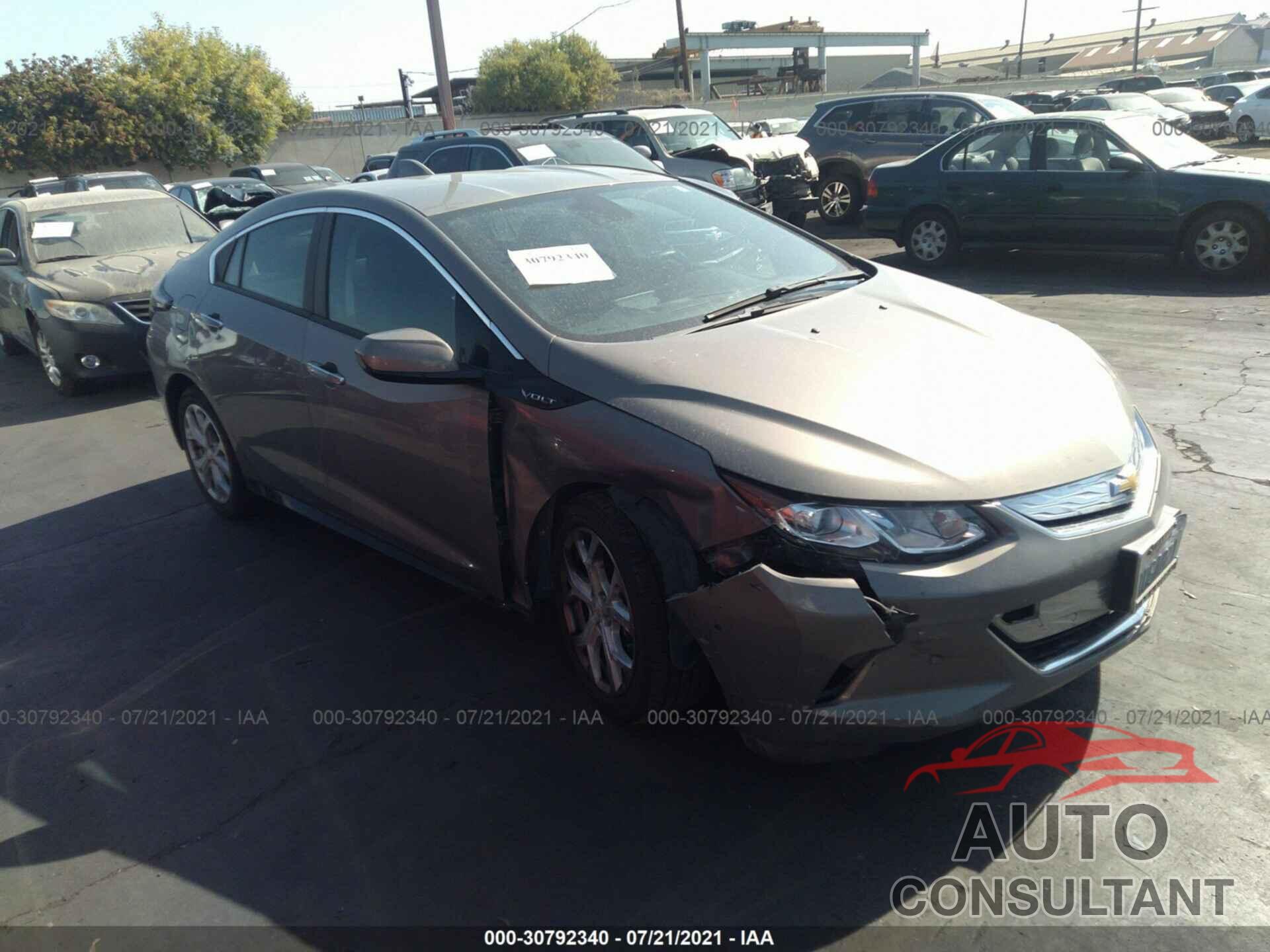 CHEVROLET VOLT 2017 - 1G1RD6S57HU213452