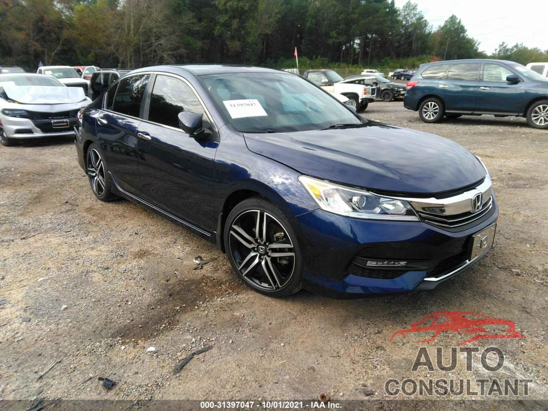 HONDA ACCORD SEDAN 2017 - 1HGCR2F5XHA253772