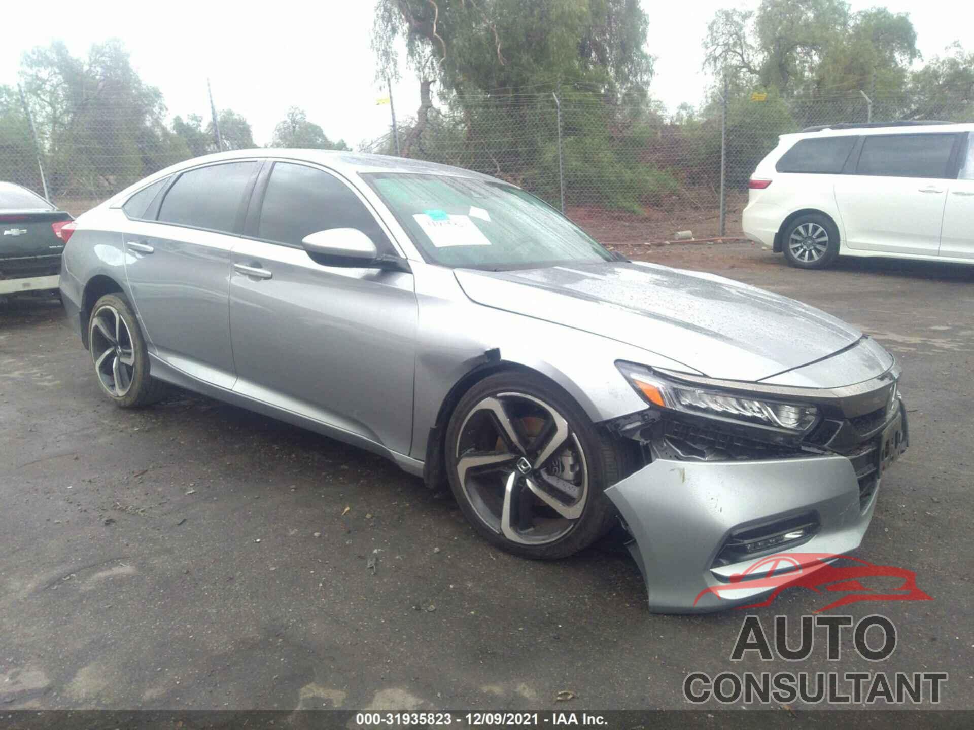 HONDA ACCORD SEDAN 2018 - 1HGCV1F36JA153288