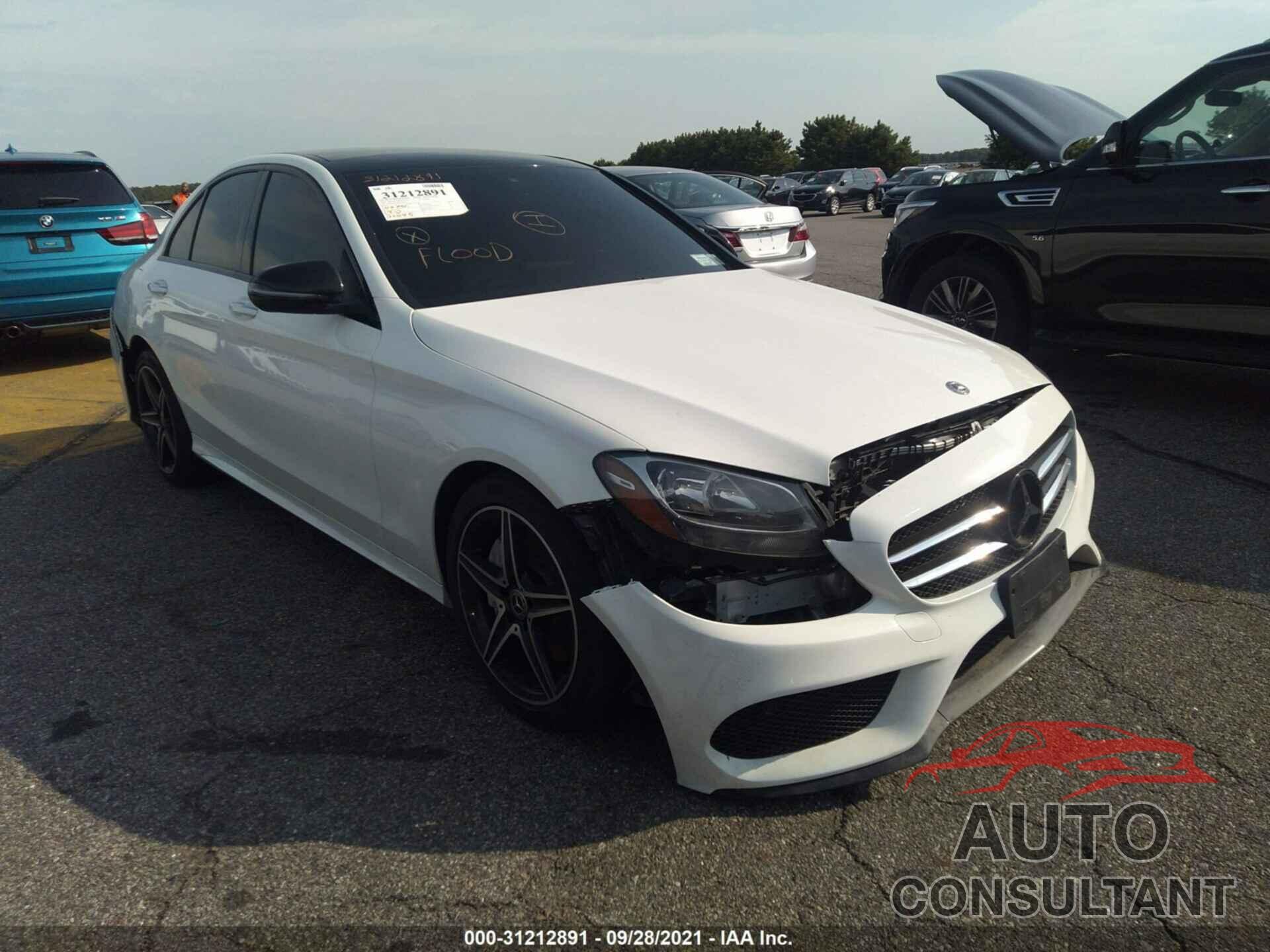 MERCEDES-BENZ C-CLASS 2018 - WDDWF4KB6JR396372