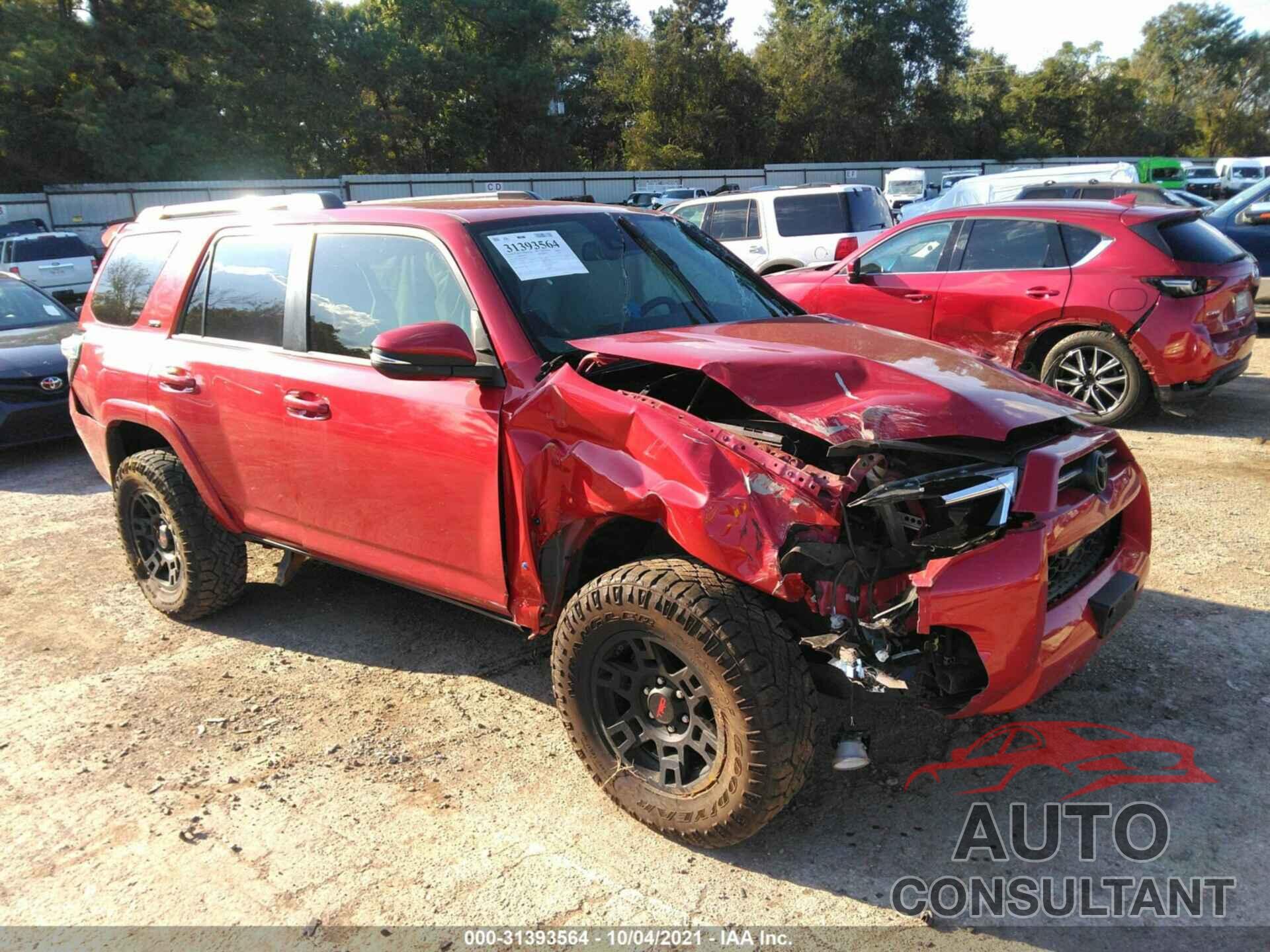 TOYOTA 4RUNNER 2020 - JTEBU5JR6L5748777