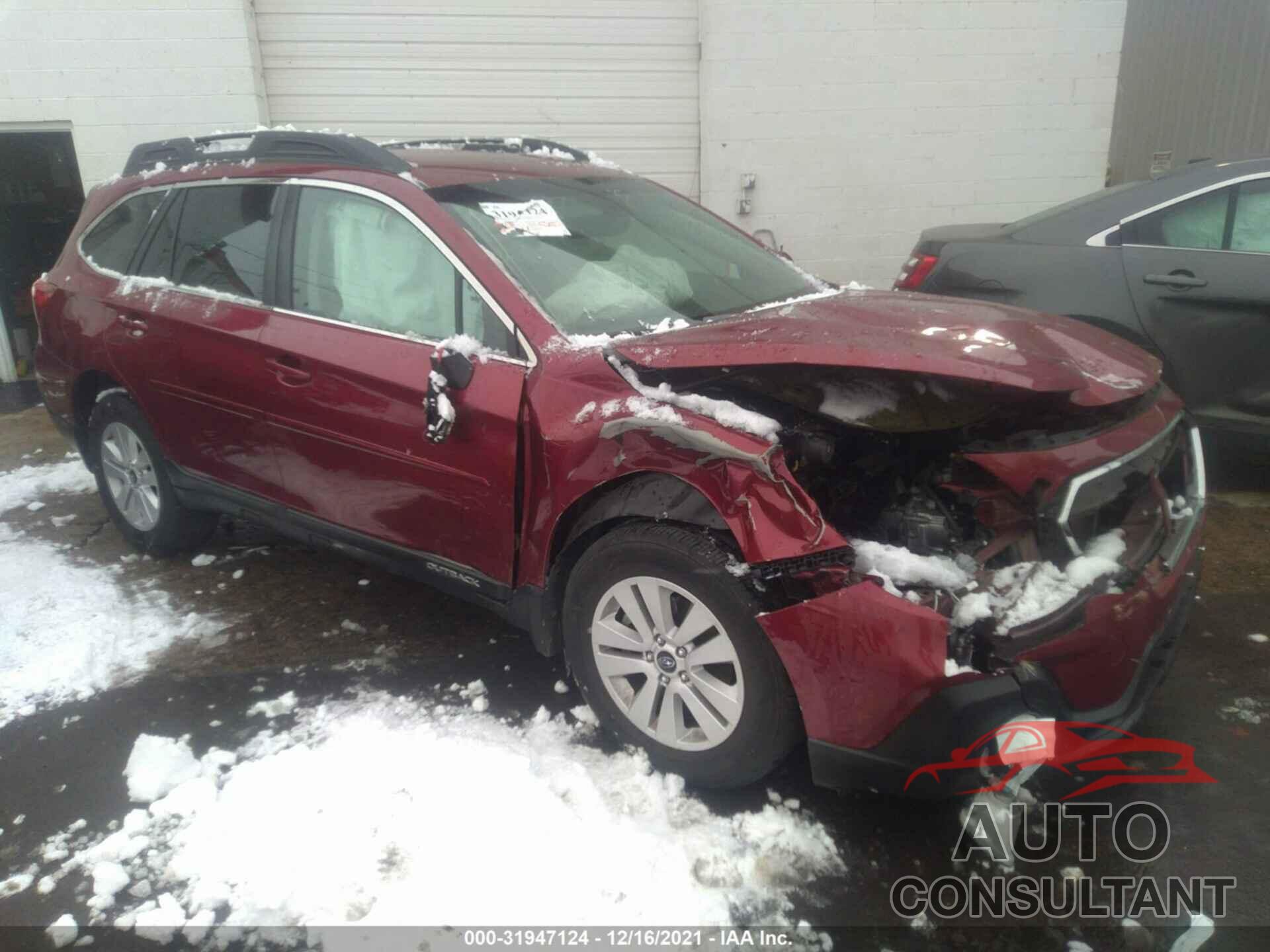 SUBARU OUTBACK 2018 - 4S4BSAFC6J3244032