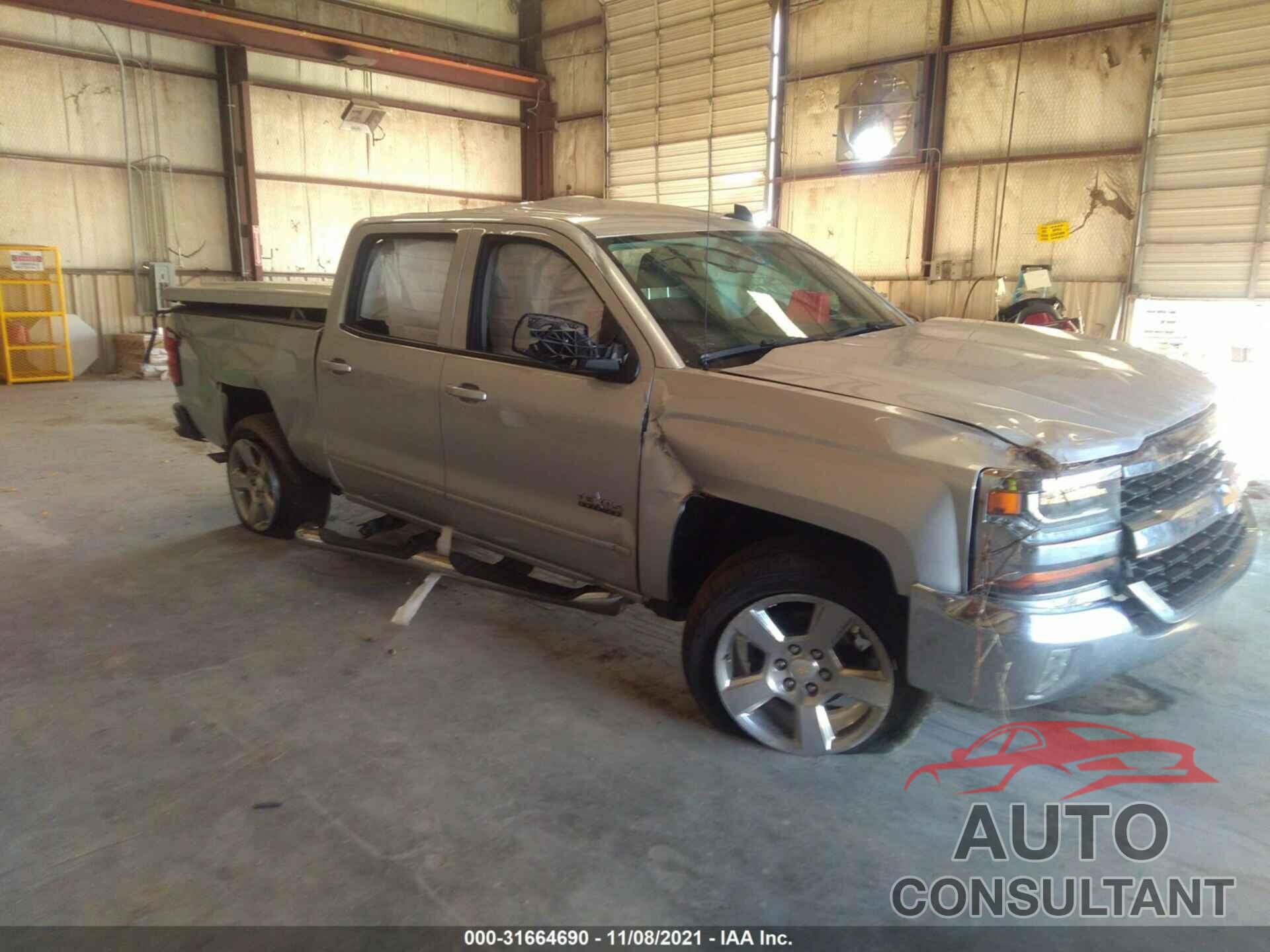 CHEVROLET SILVERADO 1500 2018 - 3GCPCREC7JG278579
