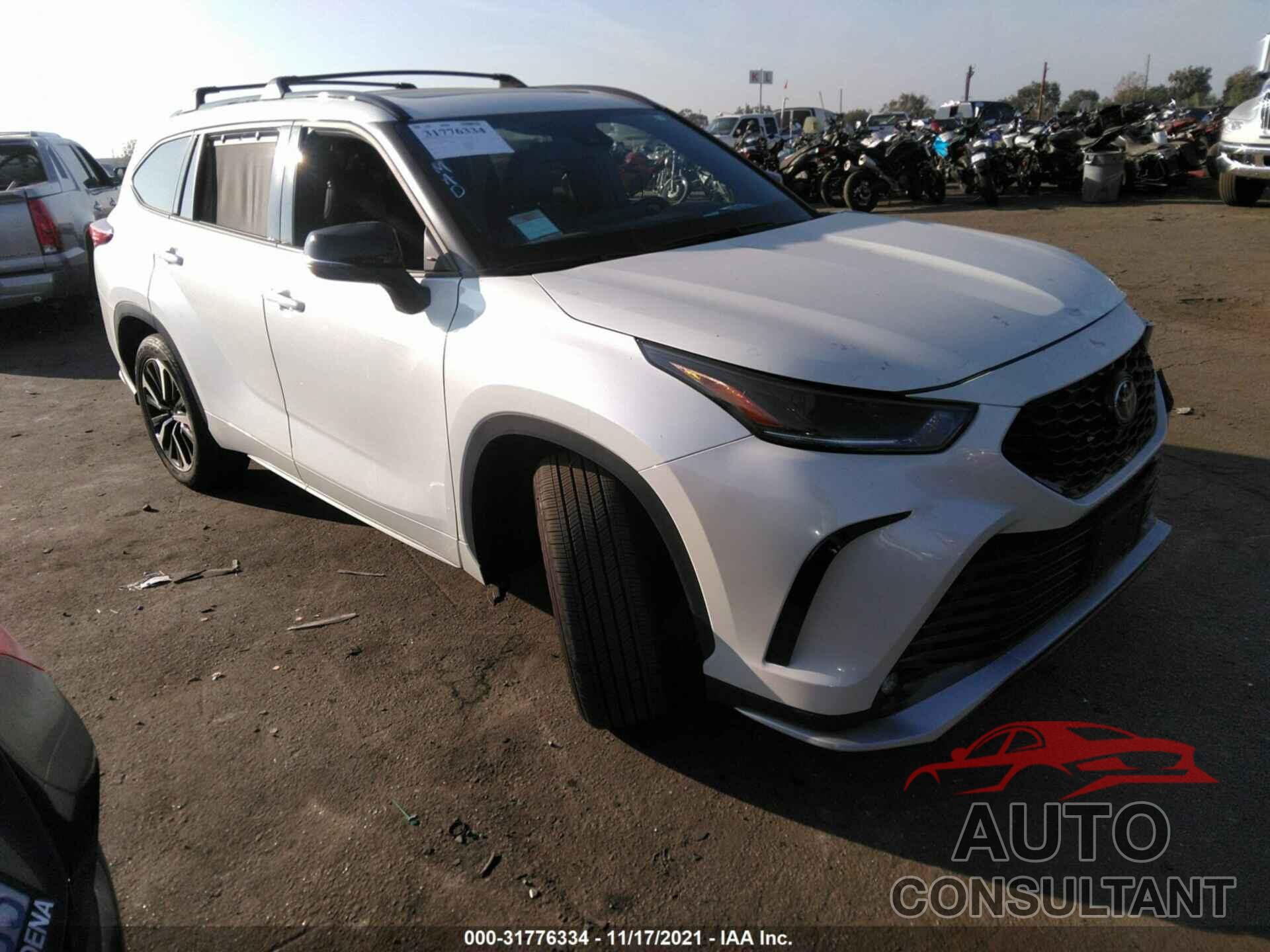 TOYOTA HIGHLANDER 2021 - 5TDJZRAH0MS063699