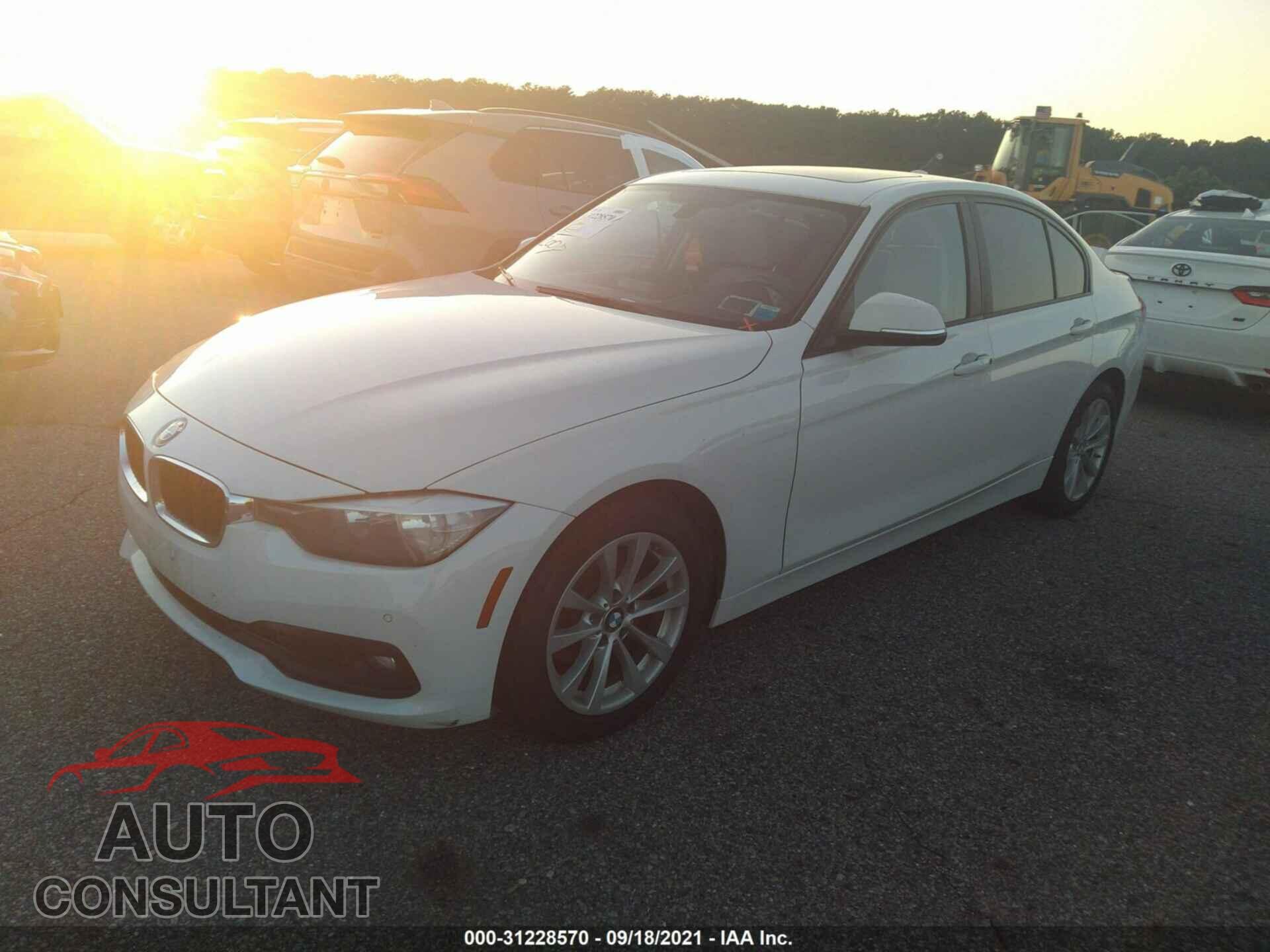 BMW 3 SERIES 2017 - WBA8A3C53HK691675