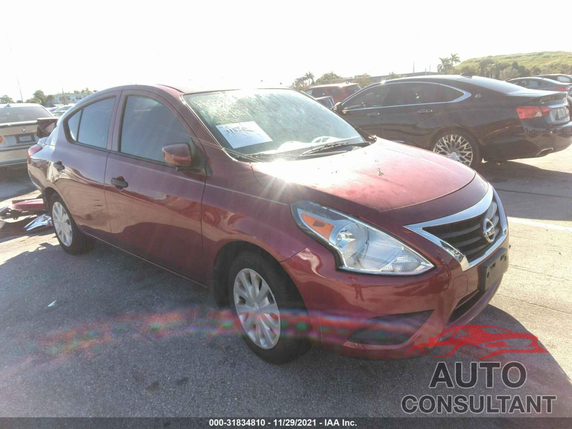 NISSAN VERSA 2016 - 3N1CN7AP0GL862637