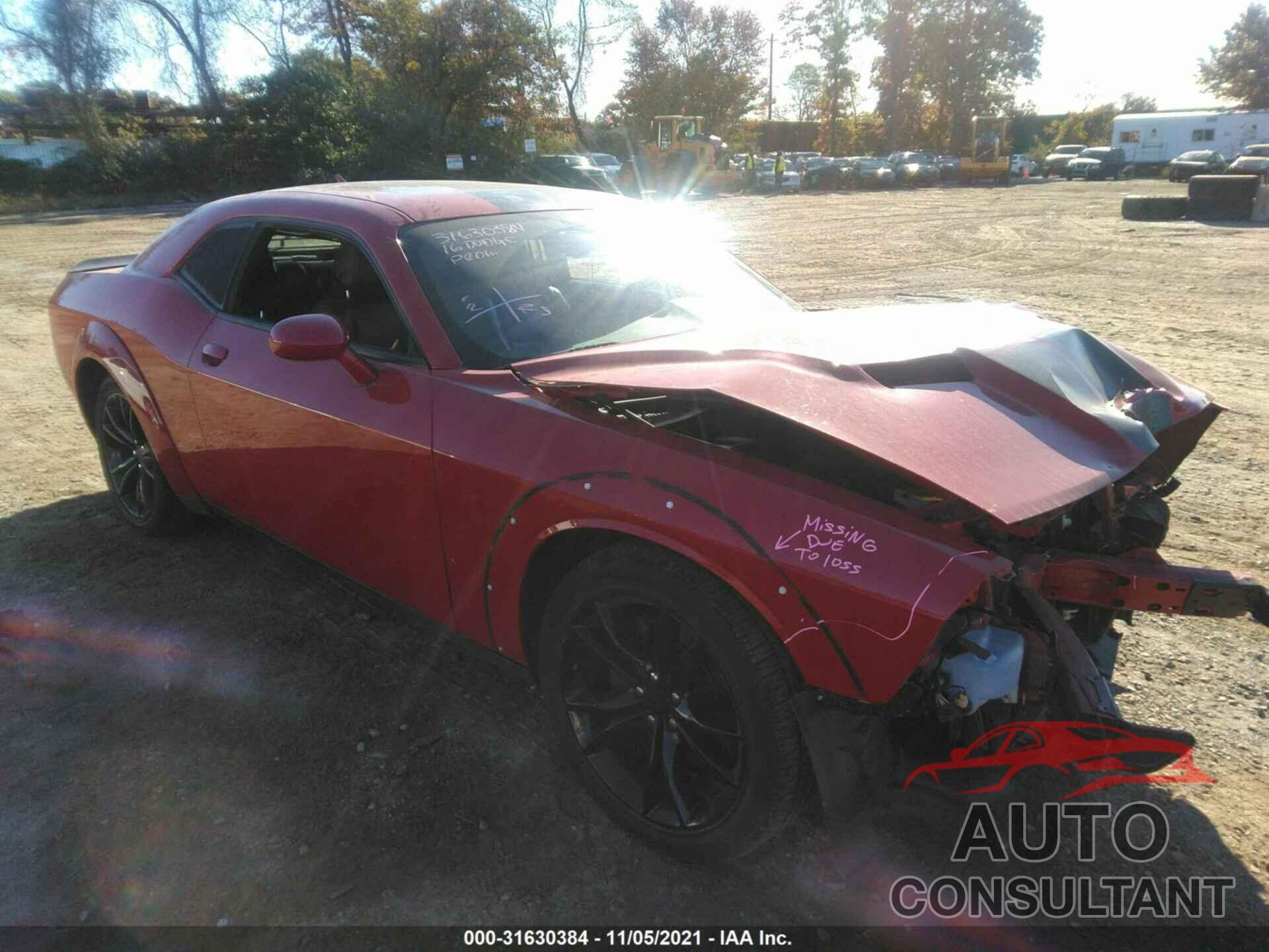 DODGE CHALLENGER 2016 - 2C3CDZAG6GH299781