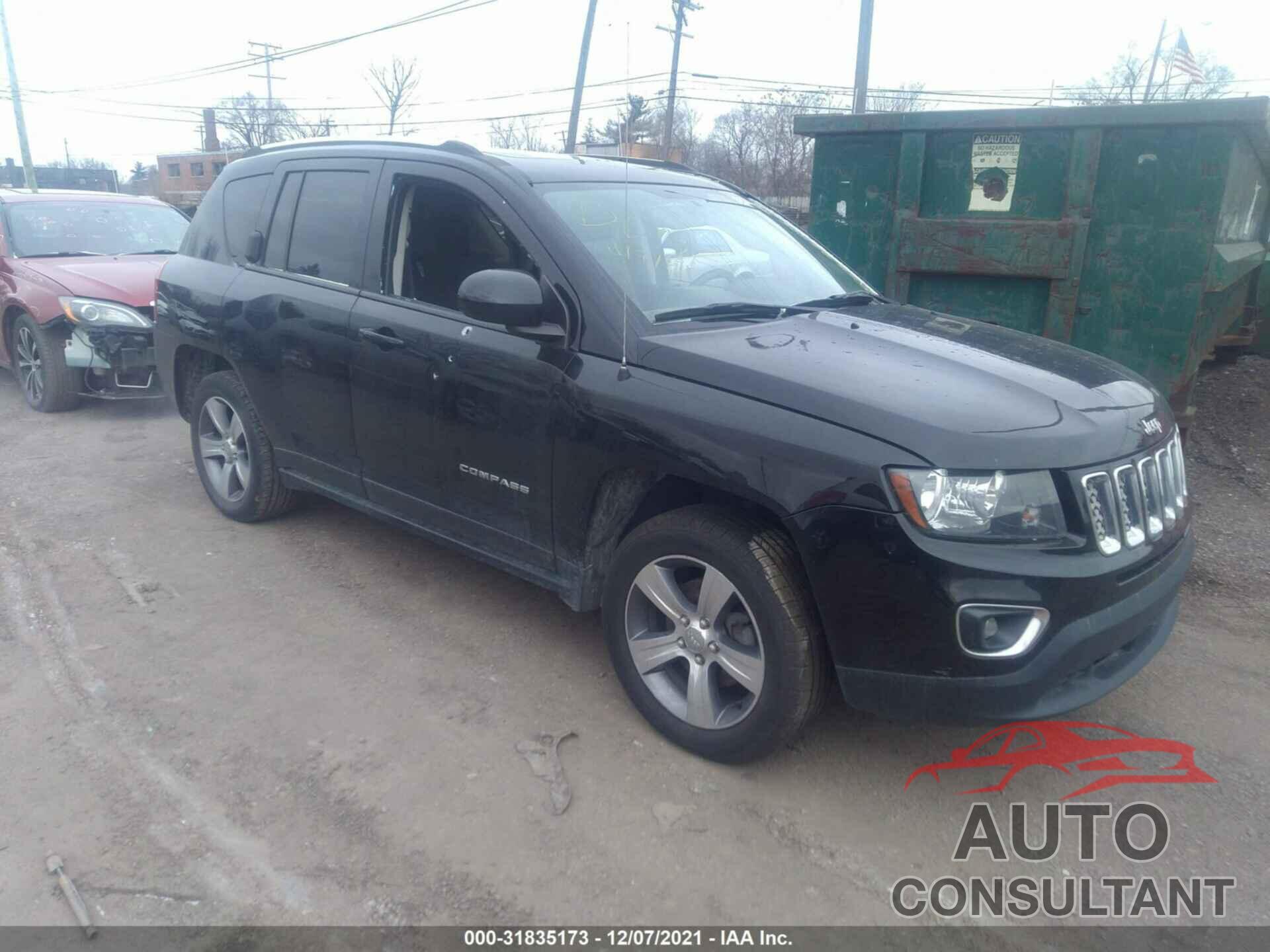 JEEP COMPASS 2017 - 1C4NJCEA6HD155968
