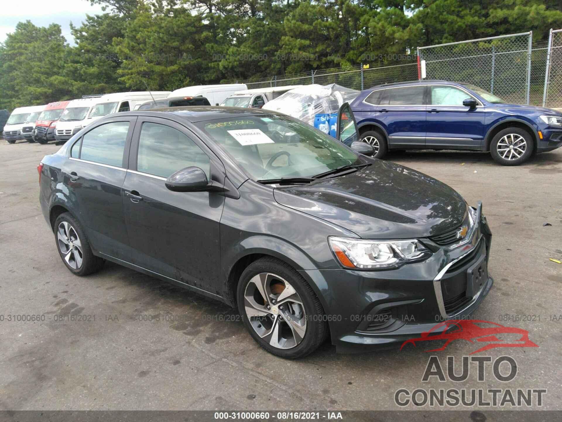 CHEVROLET SONIC 2020 - 1G1JF5SBXL4115807