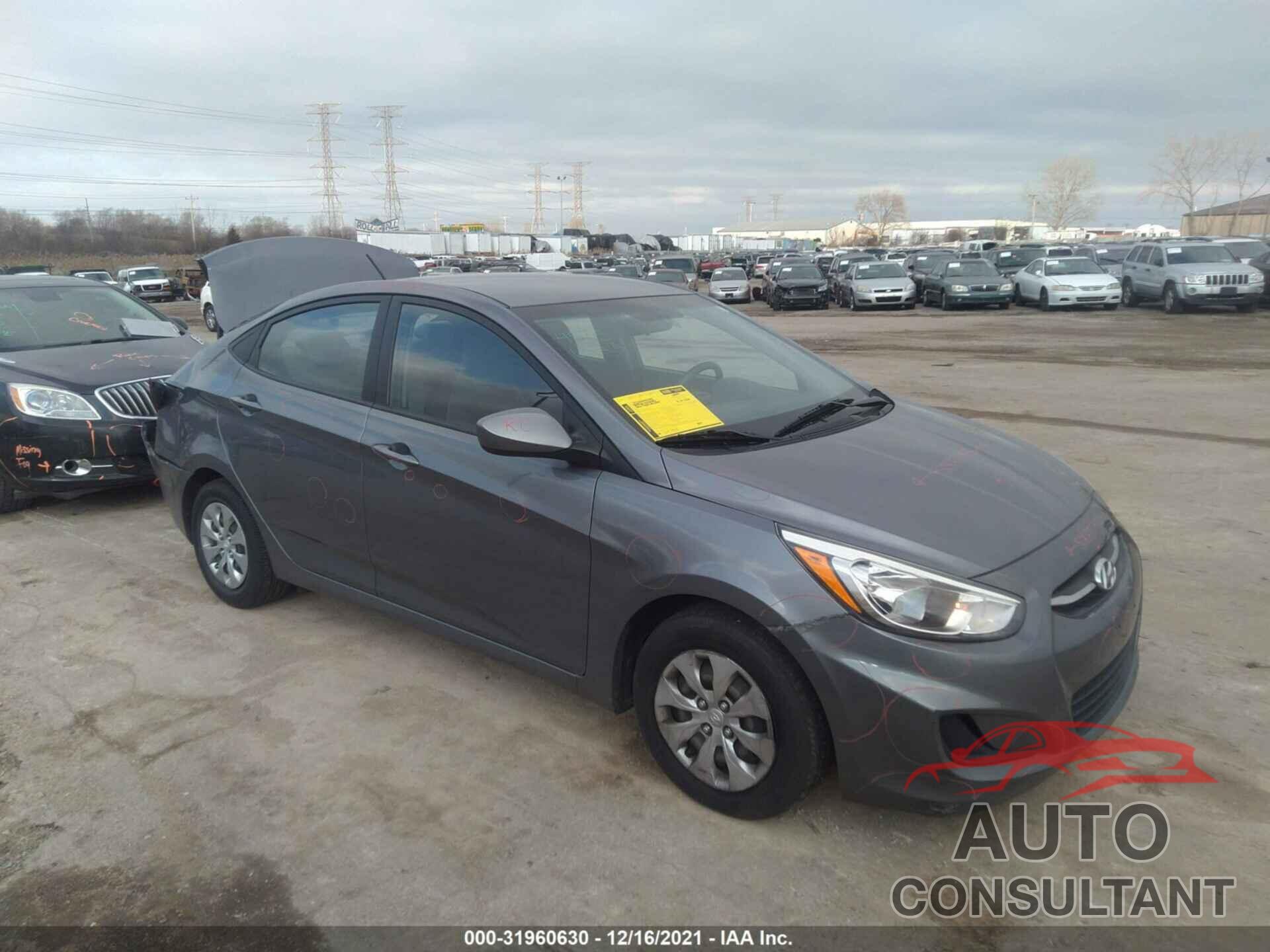 HYUNDAI ACCENT 2016 - KMHCT4AE5GU076138