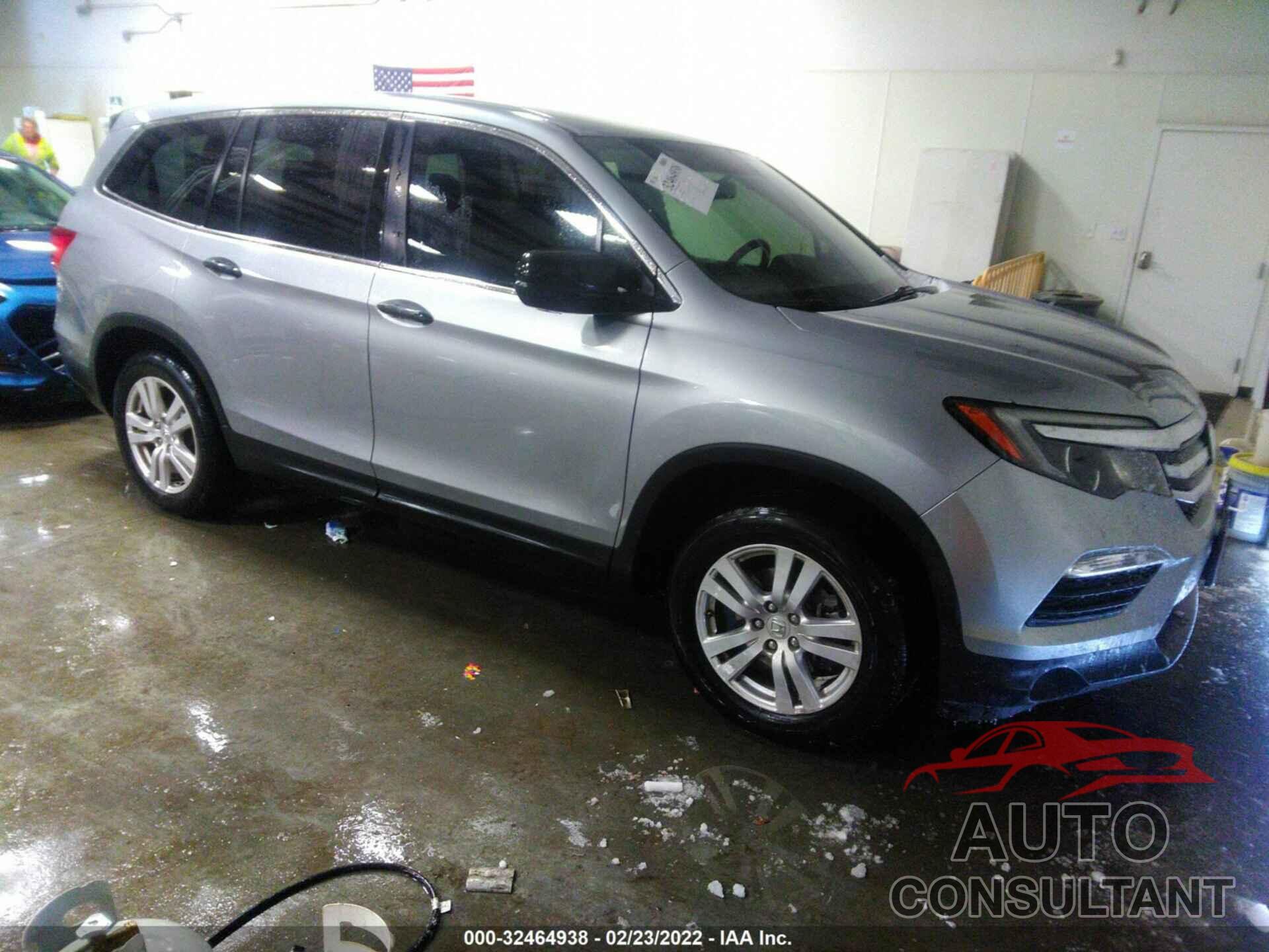 HONDA PILOT 2017 - 5FNYF5H18HB047060