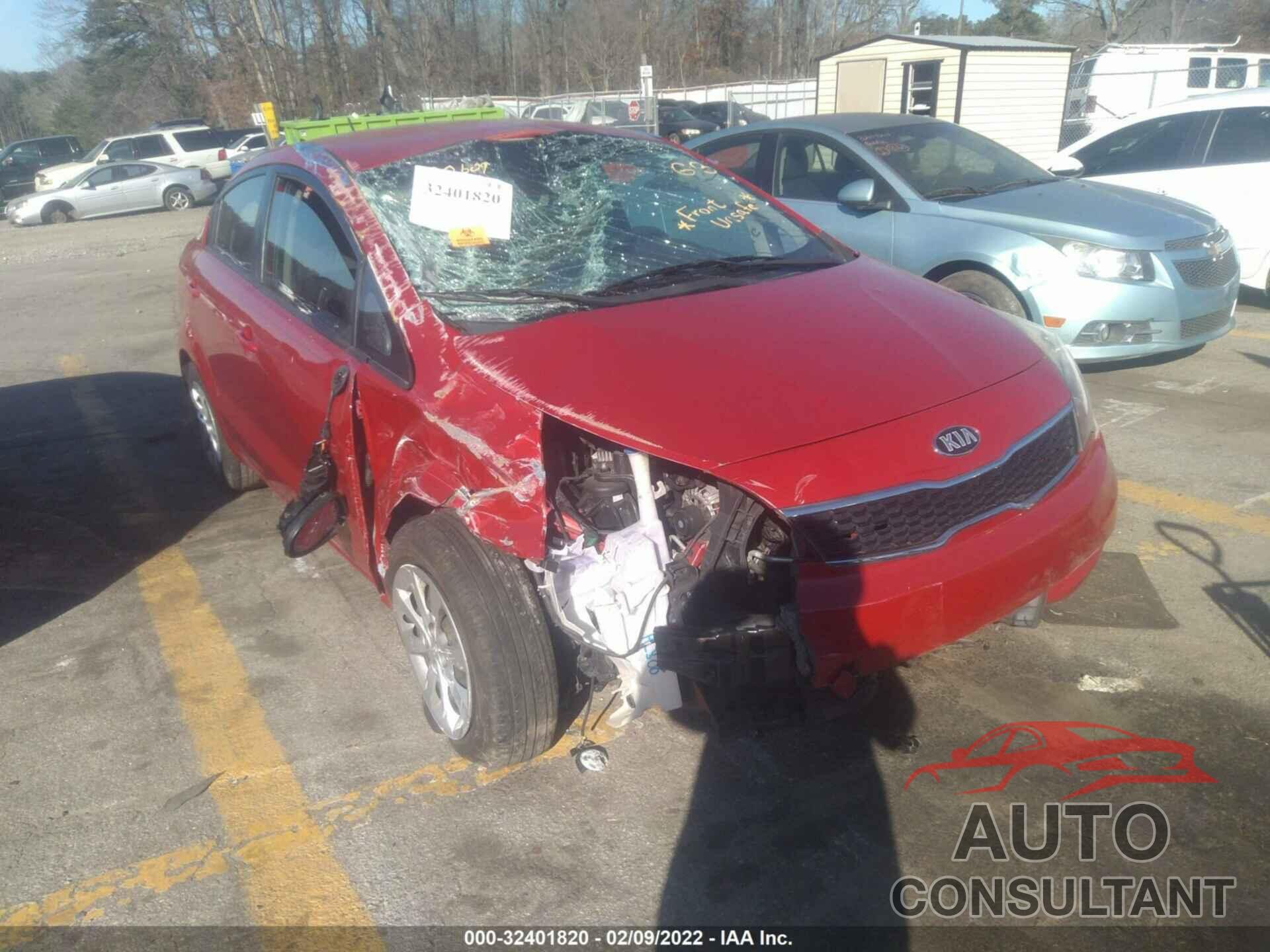 KIA RIO 2016 - KNADN4A38G6651383