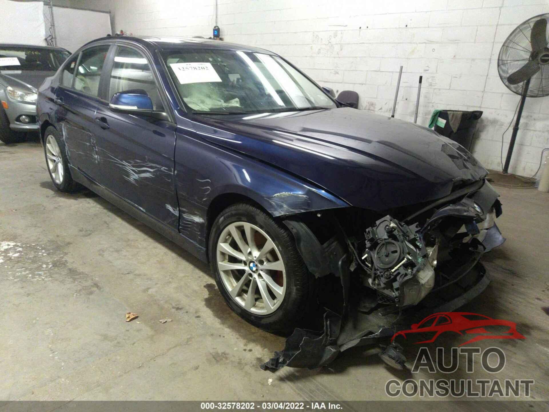 BMW 3 SERIES 2016 - WBA8E5G50GNT93141