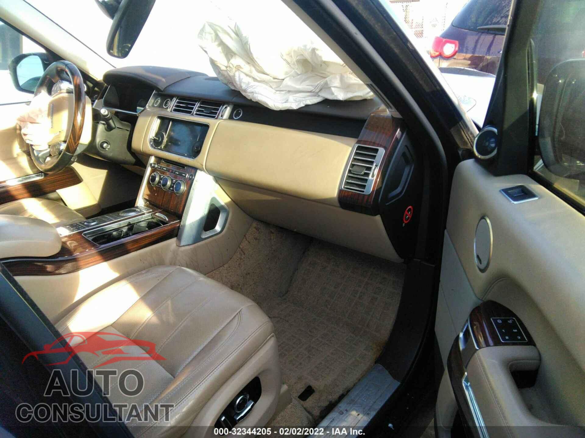 LAND ROVER RANGE ROVER 2016 - SALGS2VF6GA268761