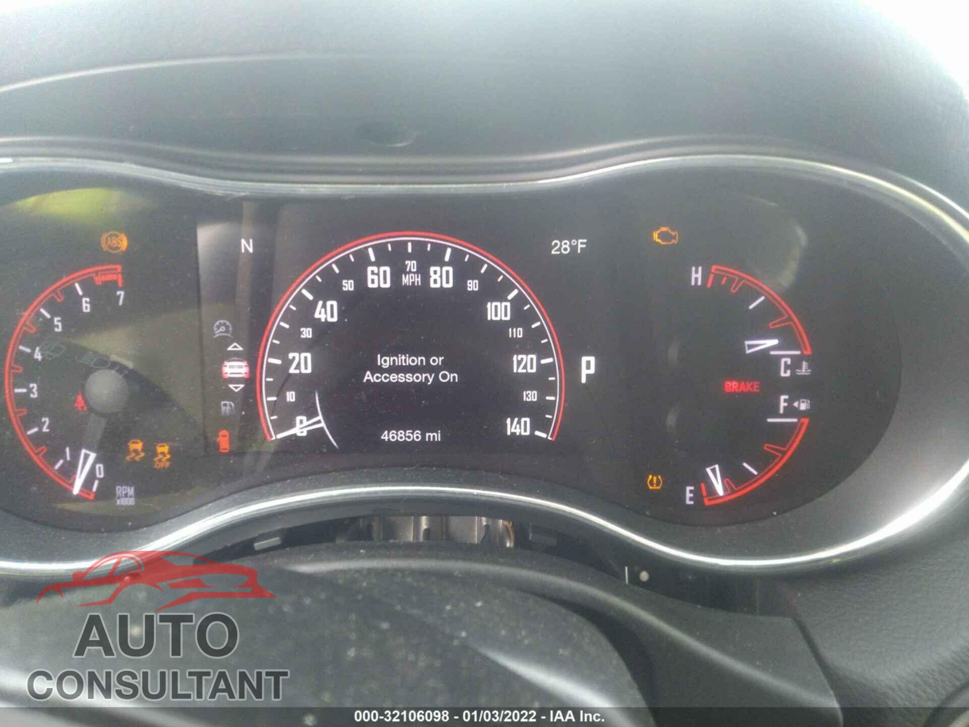 DODGE DURANGO 2017 - 1C4RDJDG4HC611832