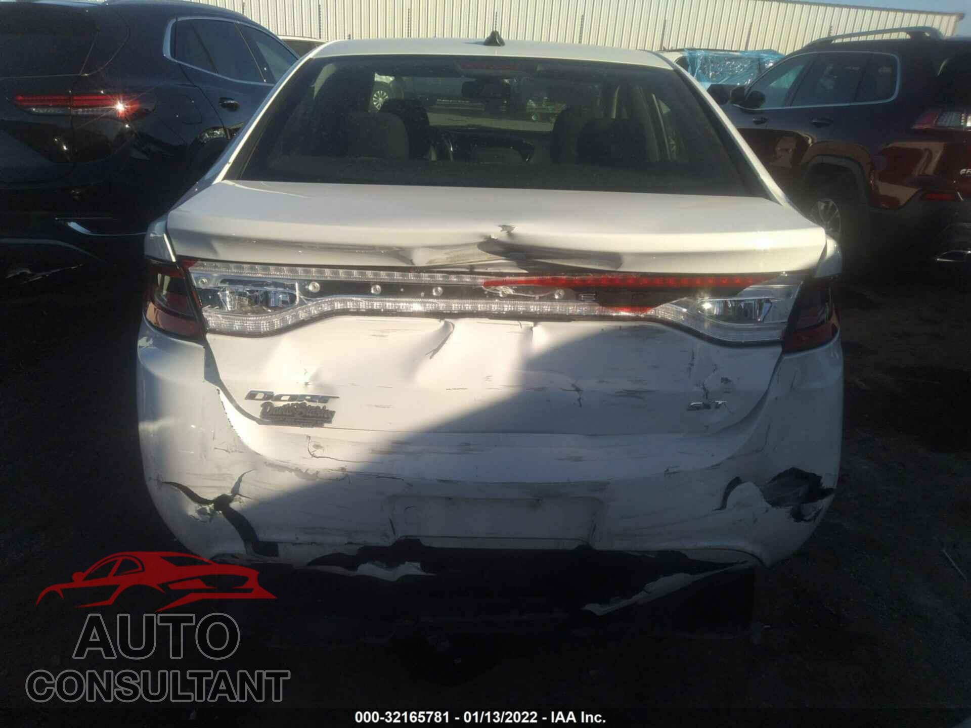 DODGE DART 2016 - 1C3CDFFAXGD819514