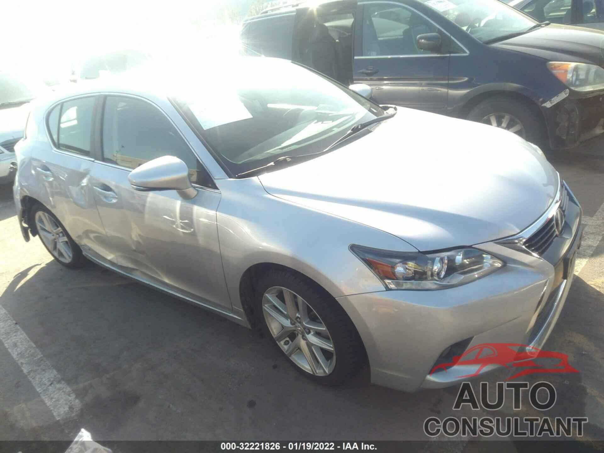 LEXUS CT 200H 2016 - JTHKD5BH0G2258190