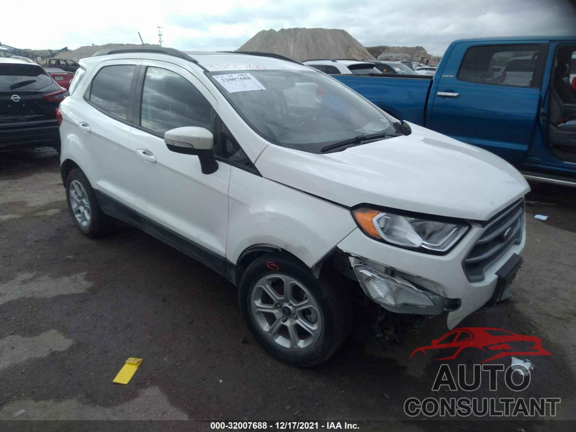 FORD ECOSPORT 2019 - MAJ3S2GE2KC280483