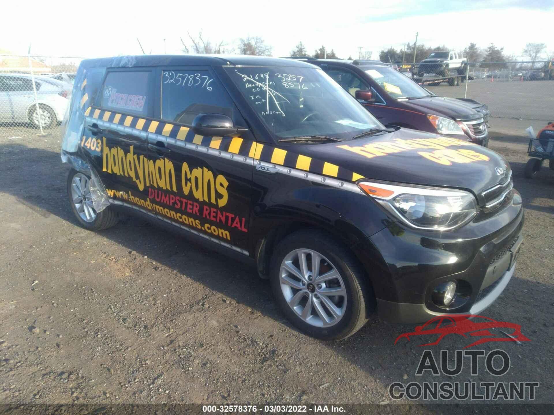 KIA SOUL 2019 - KNDJP3A52K7633895