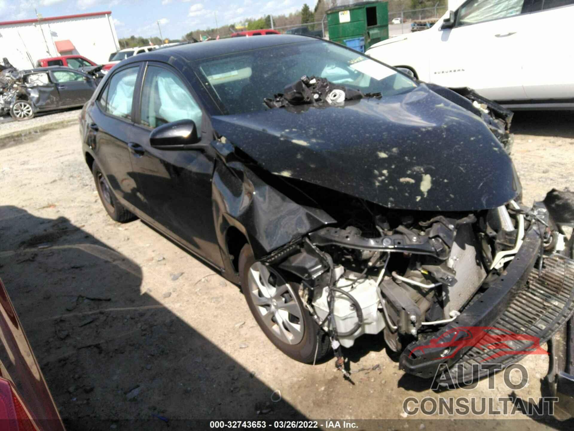 TOYOTA COROLLA 2016 - 5YFBURHE0GP410346