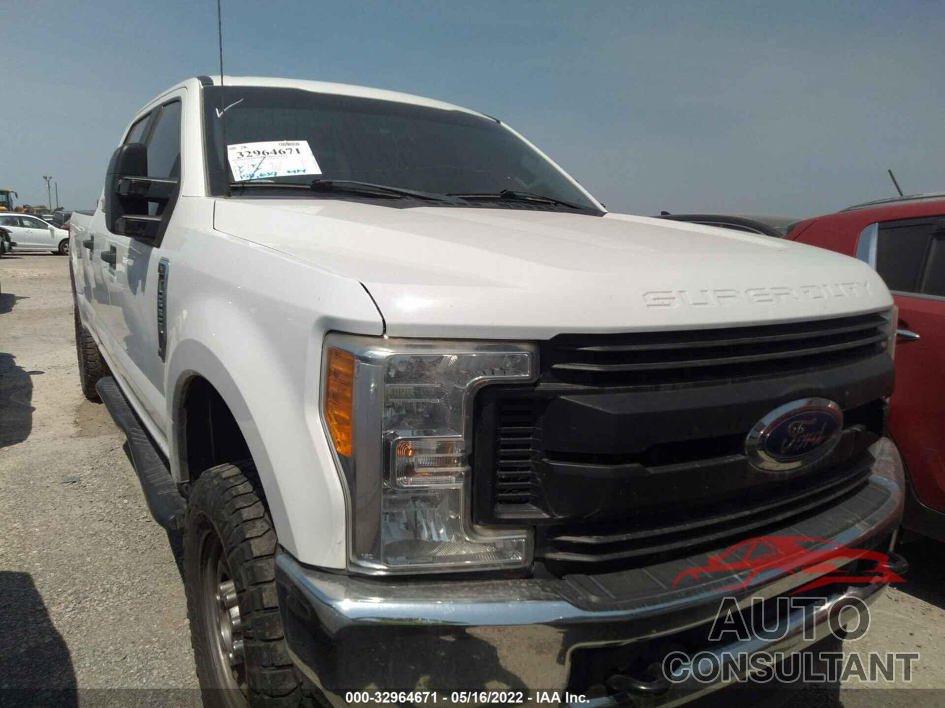 FORD SUPER DUTY F-250 SRW 2017 - 1FT7W2B63HED82517