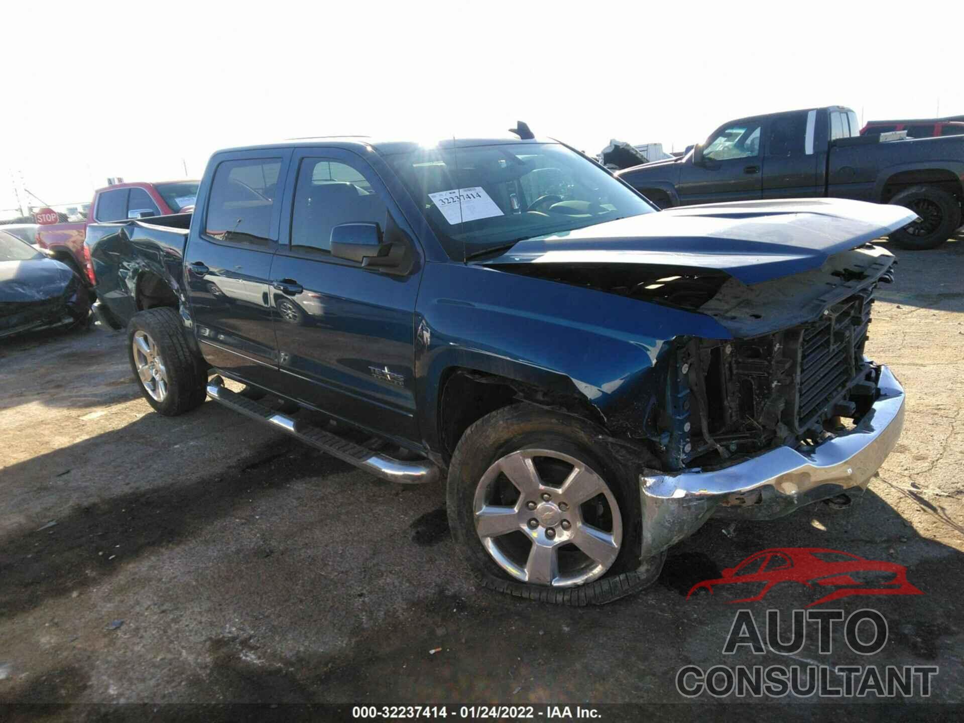 CHEVROLET SILVERADO 1500 2017 - 3GCUKREC5HG311868