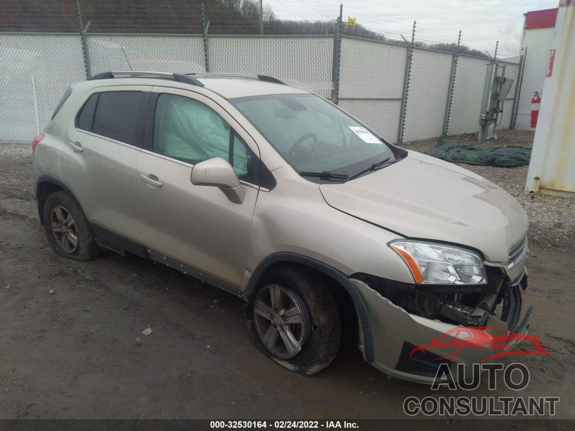 CHEVROLET TRAX 2016 - 3GNCJPSB0GL259819