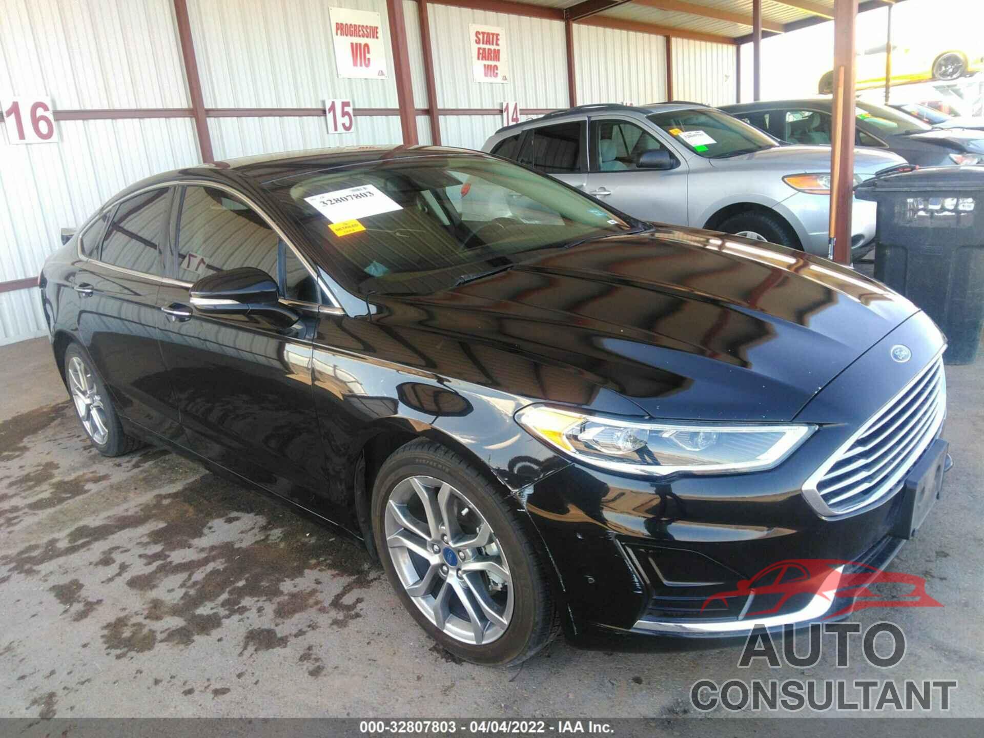 FORD FUSION 2019 - 3FA6P0CD1KR253986