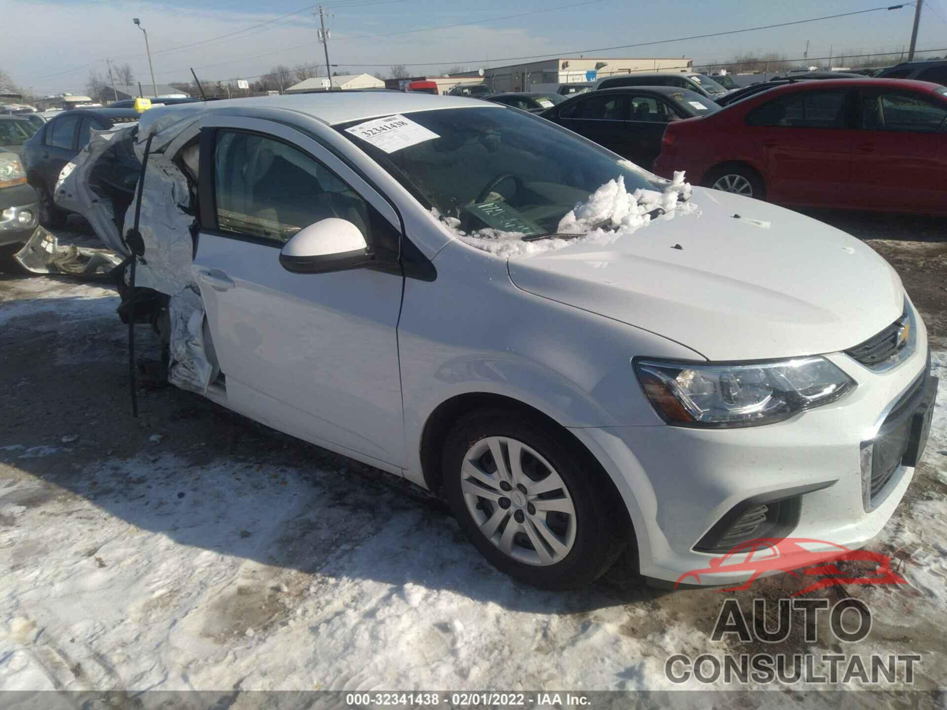 CHEVROLET SONIC 2020 - 1G1JG6SB6L4109621