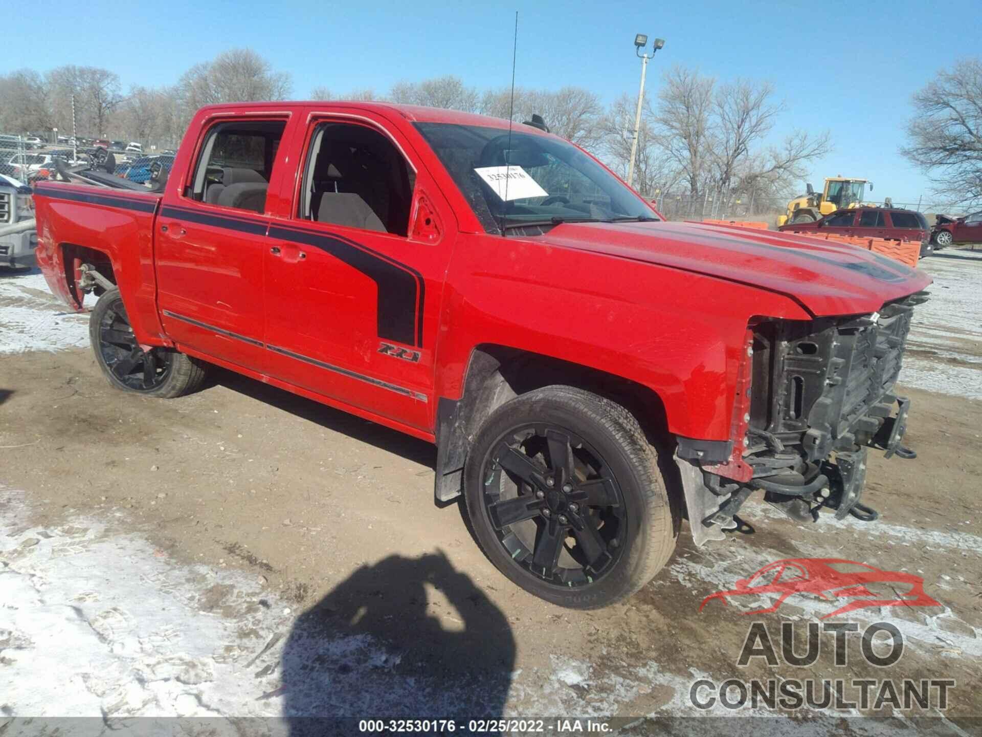 CHEVROLET SILVERADO 1500 2017 - 3GCUKREC2HG216720
