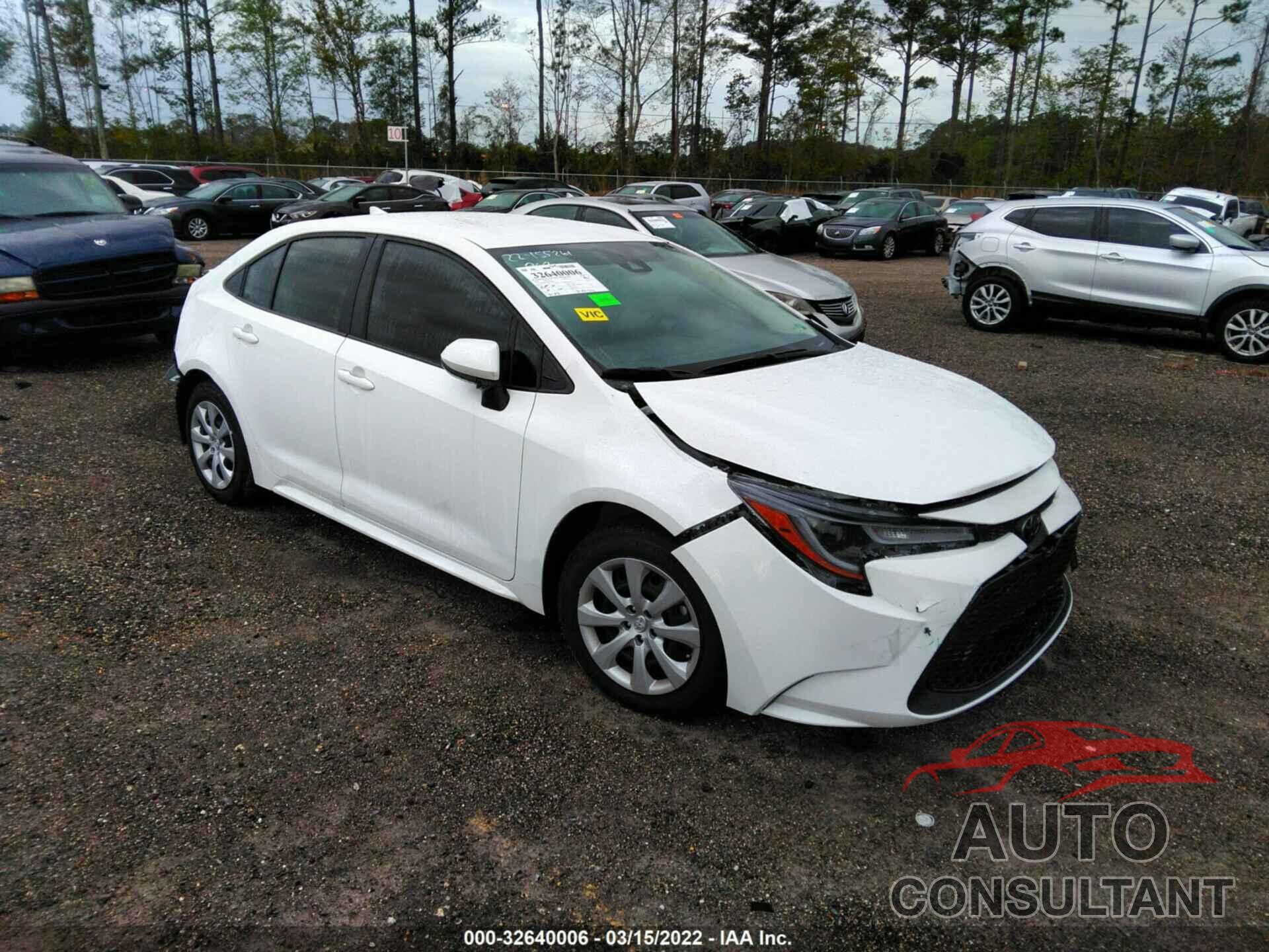 TOYOTA COROLLA 2022 - JTDEPMAE6NJ193839