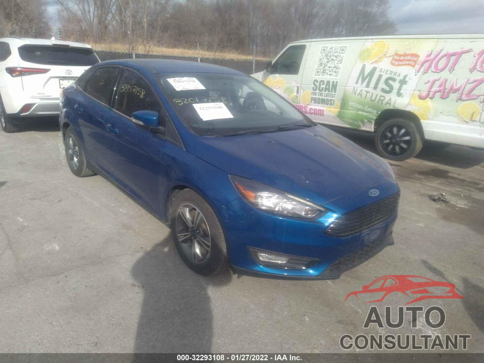 FORD FOCUS 2018 - 1FADP3F27JL210947