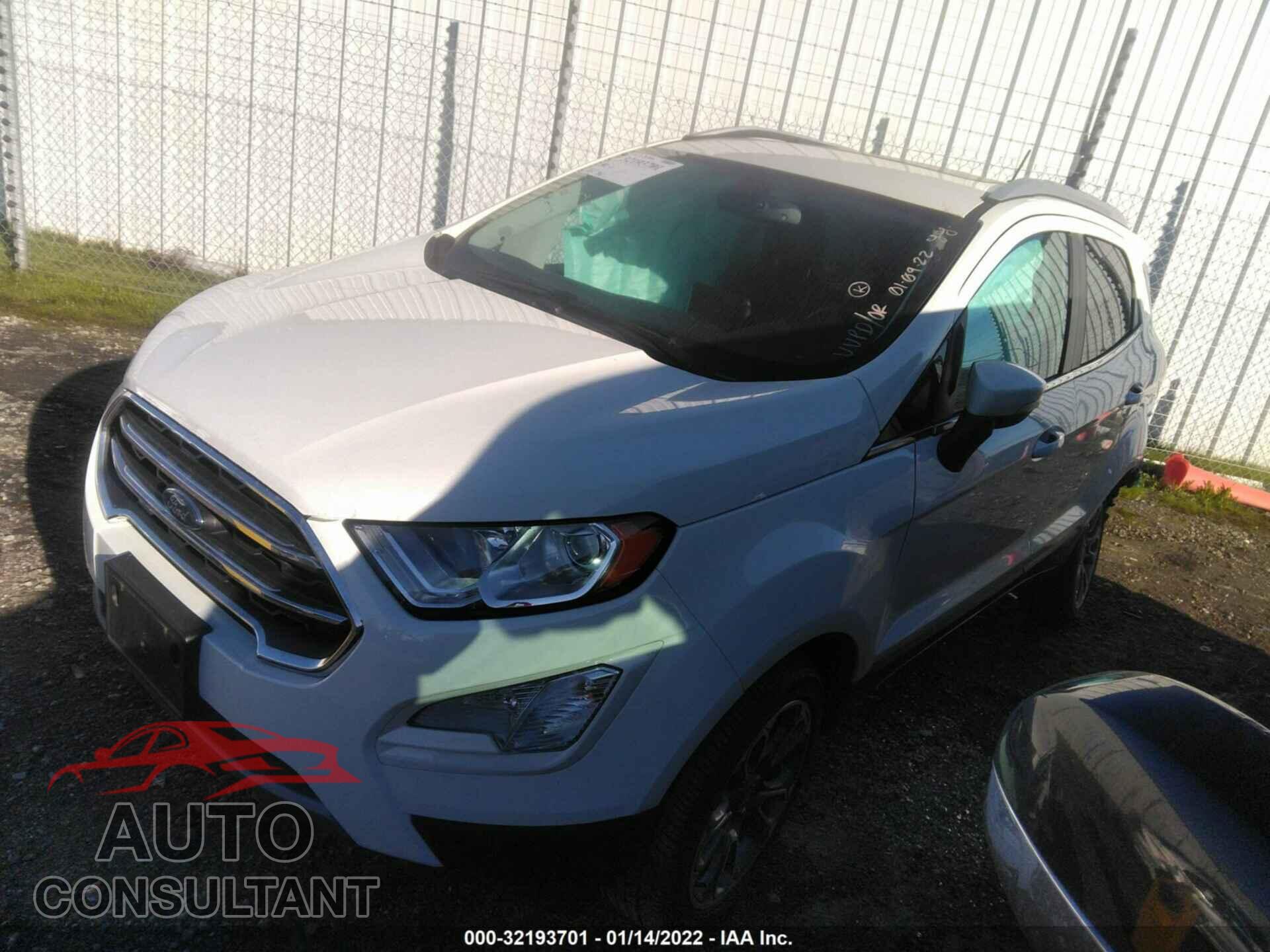 FORD ECOSPORT 2020 - MAJ6S3KL8LC362079