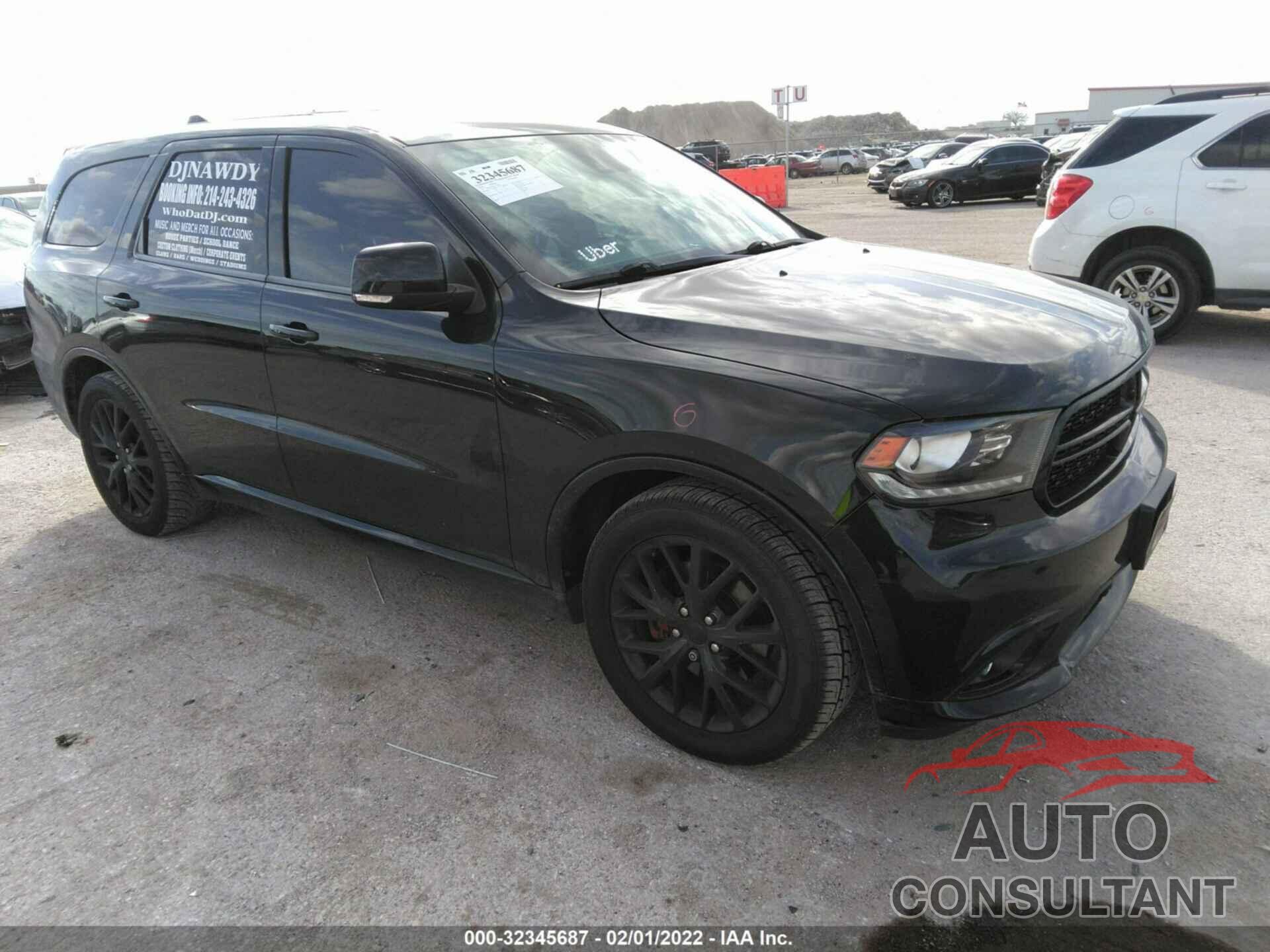 DODGE DURANGO 2016 - 1C4SDJCT9GC375466
