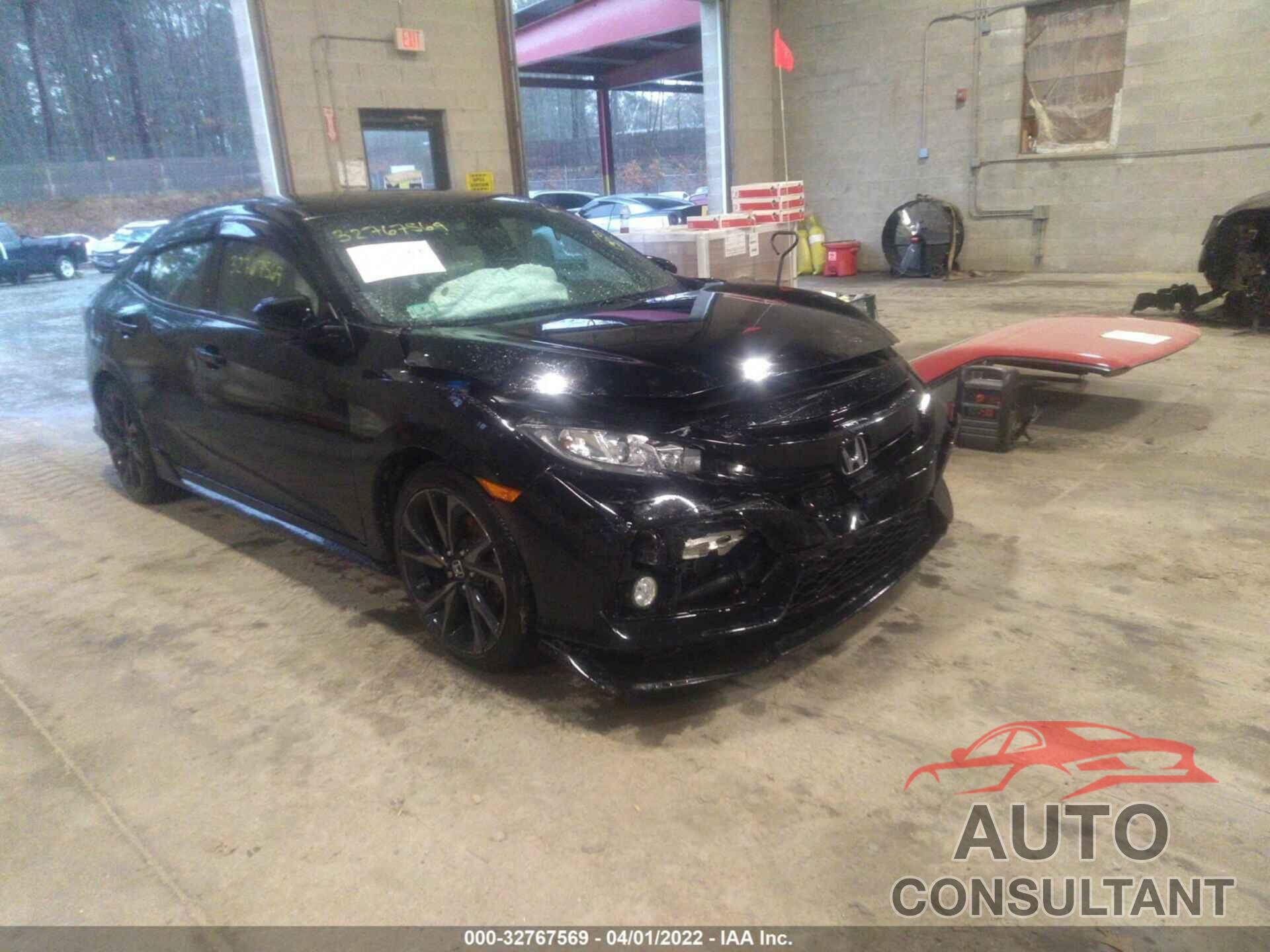 HONDA CIVIC HATCHBACK 2018 - SHHFK7H42JU431963