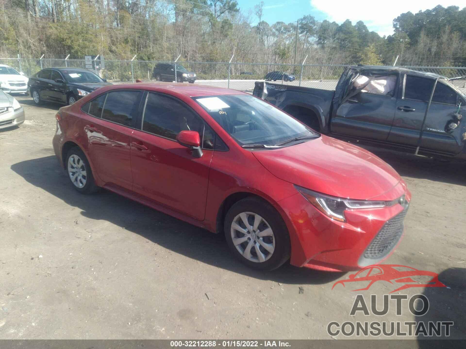TOYOTA COROLLA 2021 - JTDEPMAE6MJ129475