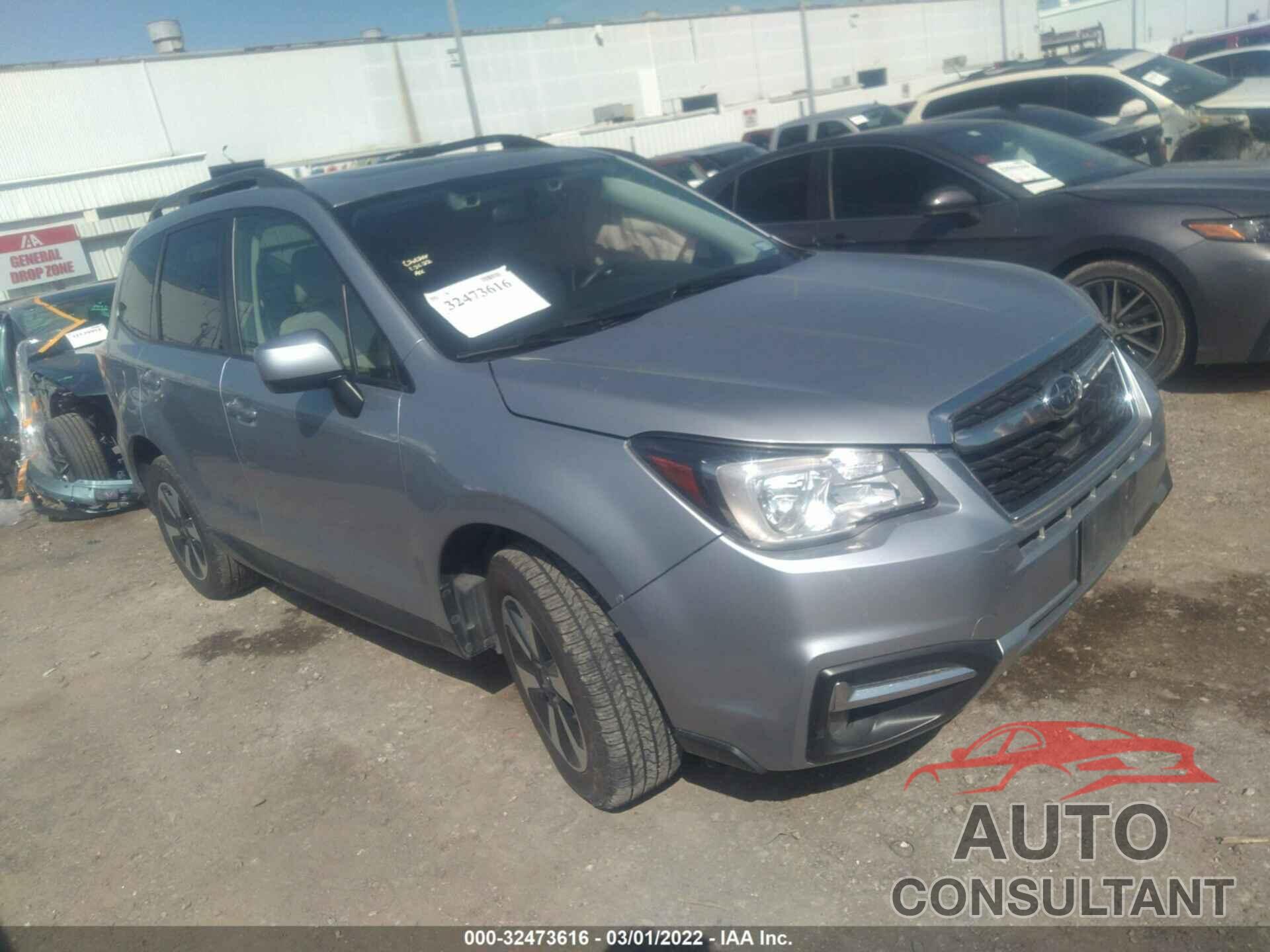 SUBARU FORESTER 2018 - JF2SJAGC4JH466448