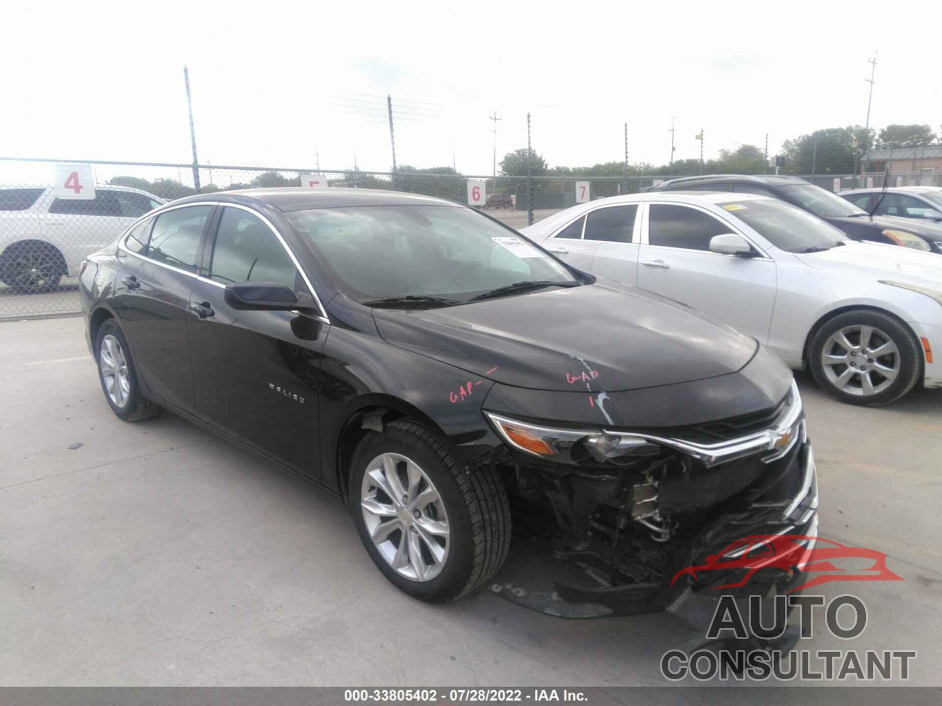 CHEVROLET MALIBU 2020 - 1G1ZD5ST5LF044473